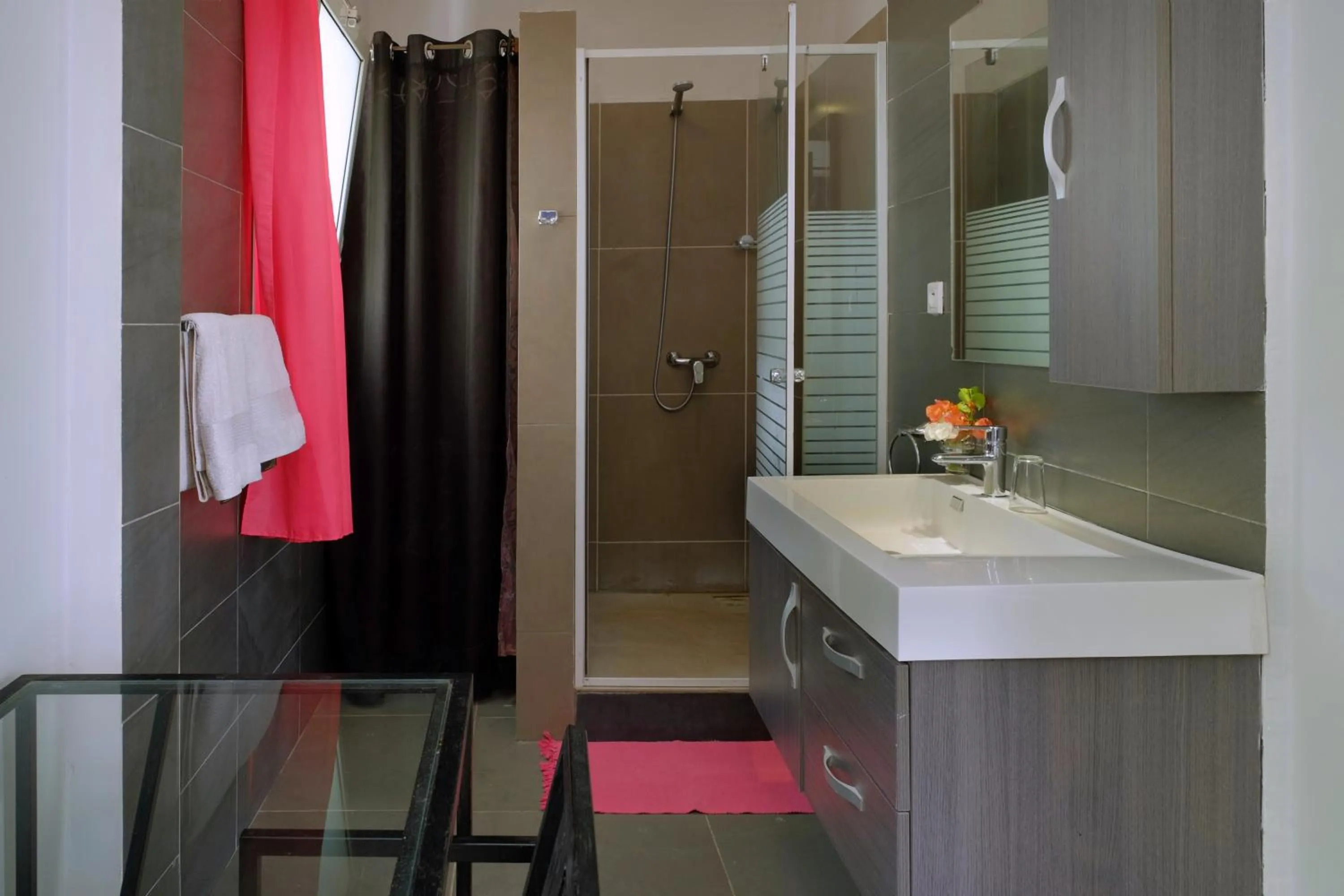 Bathroom in Hôtel Villa Les Orchidées