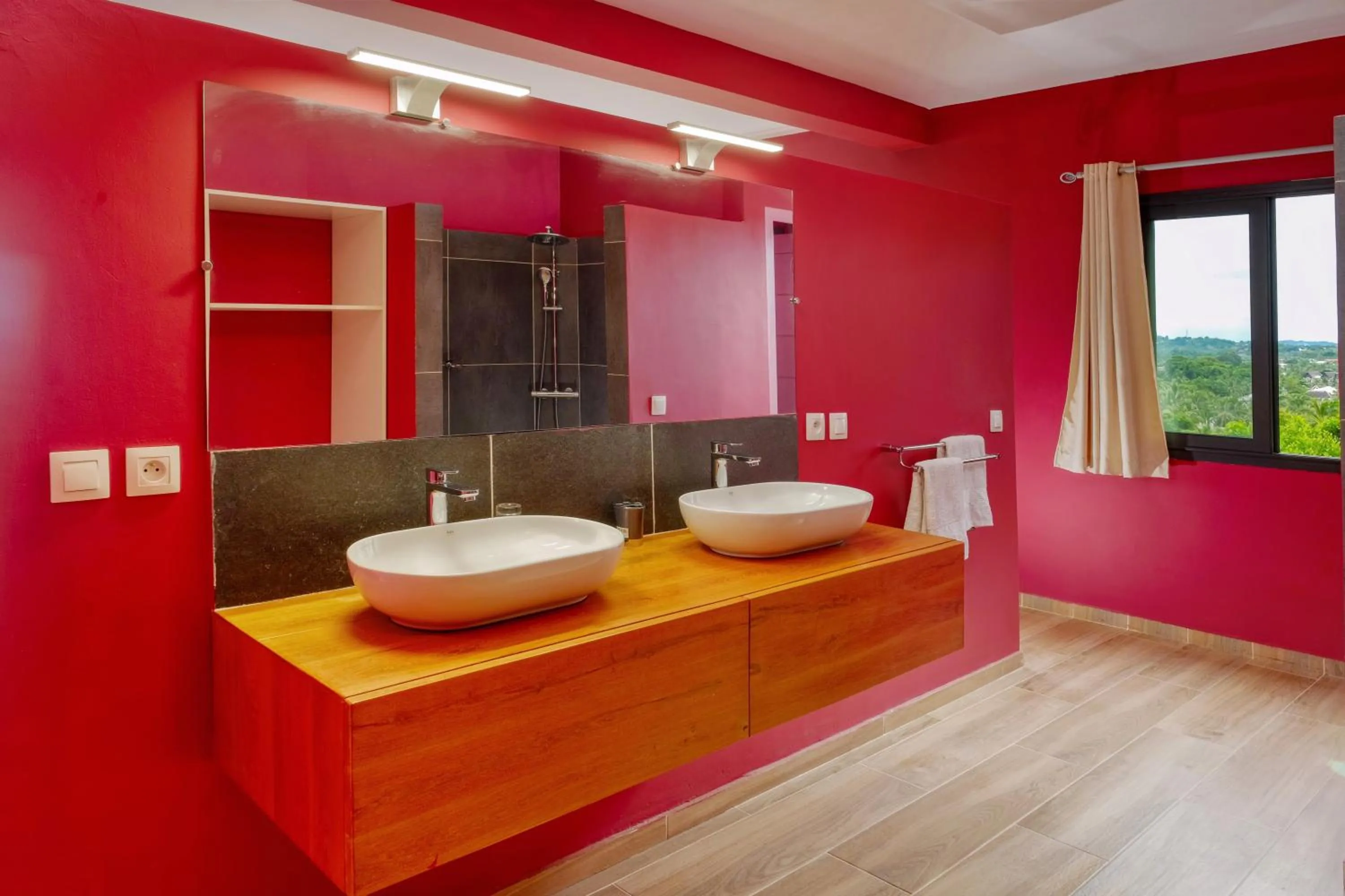 Bathroom in Hôtel Villa Les Orchidées