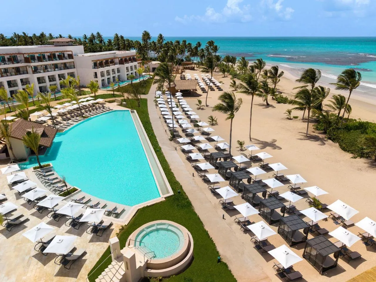 Bird's eye view in Secrets Playa Esmeralda Resort & Spa - All Inclusive