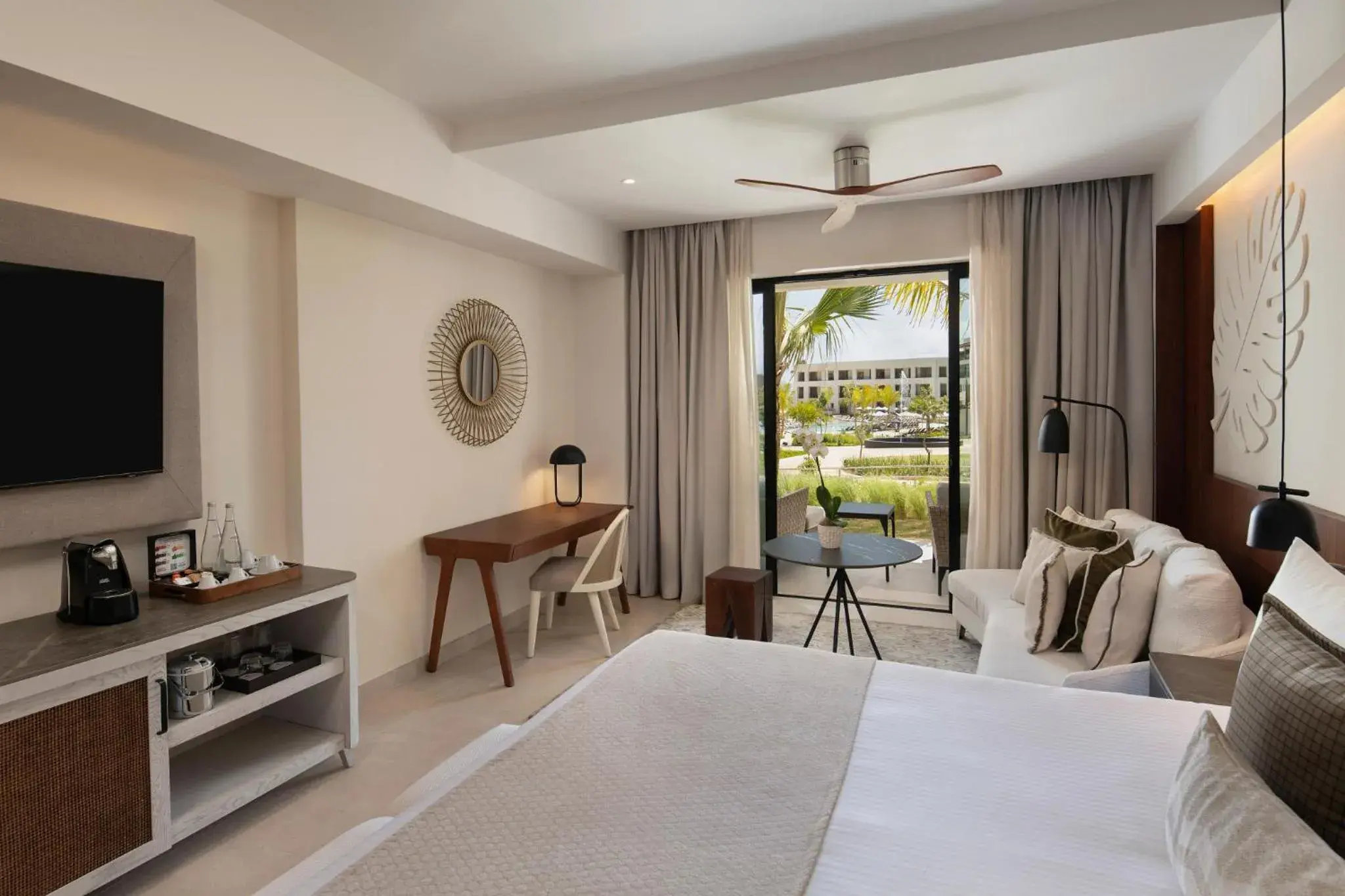 Bed in Secrets Playa Esmeralda Resort & Spa - All Inclusive Bed in Secrets Playa Esmeralda Resort & Spa - All Inclusive