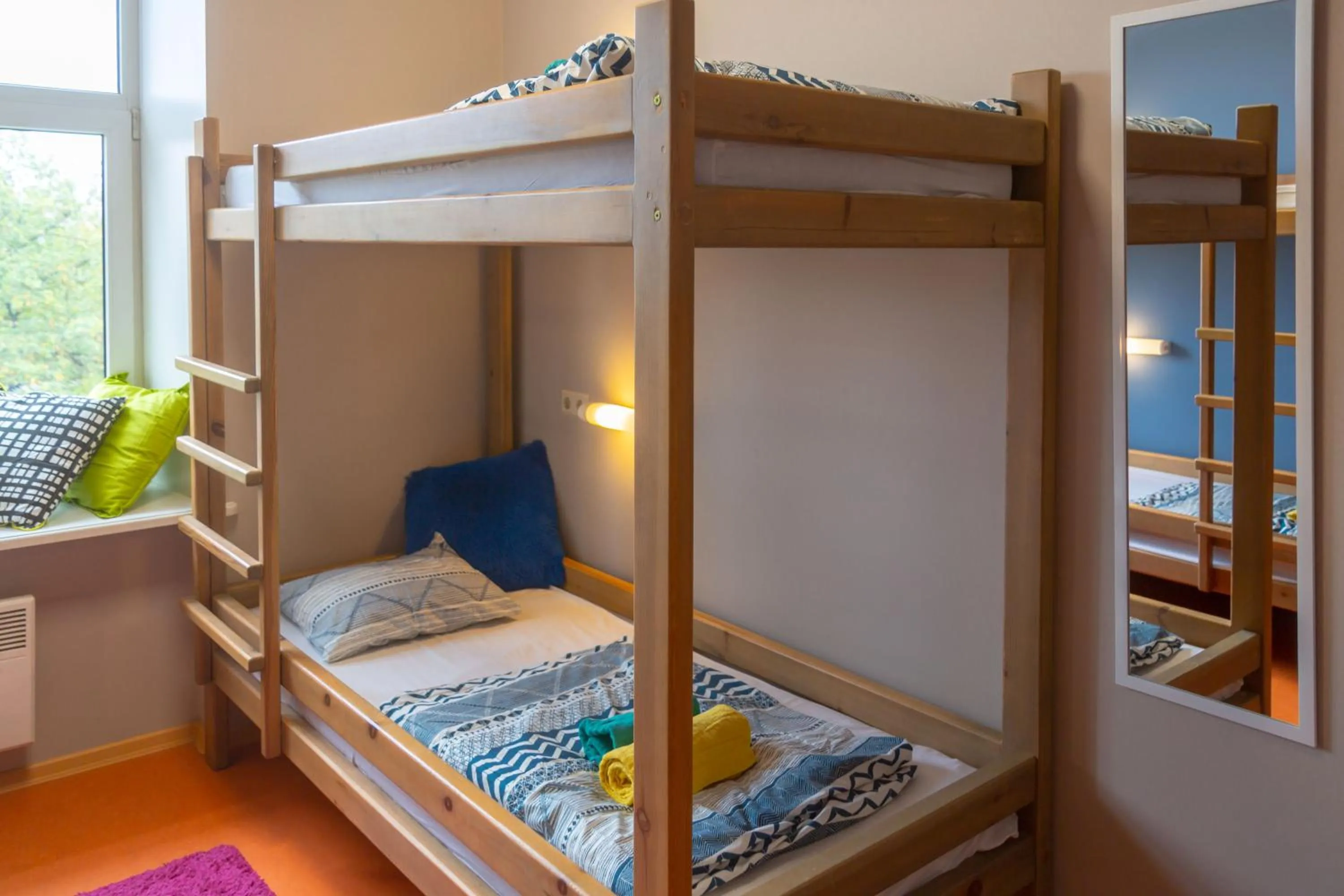 Bedroom, Bed in Liberty Airy