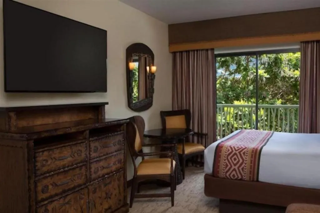 Bed in Disney's Animal Kingdom Villas - Jambo House