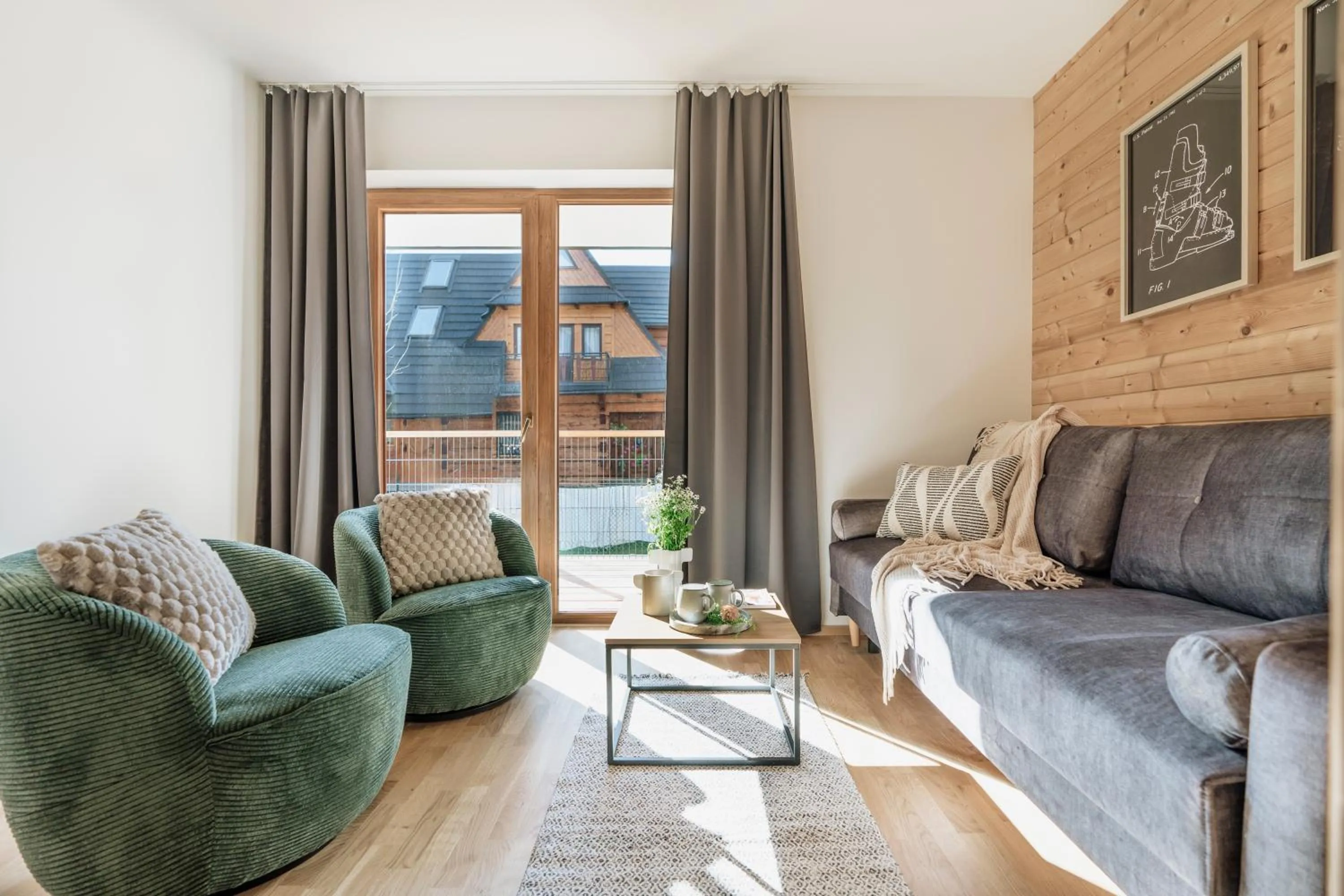 Living room in Apres Ski Bachleda - LoftAffair Collection