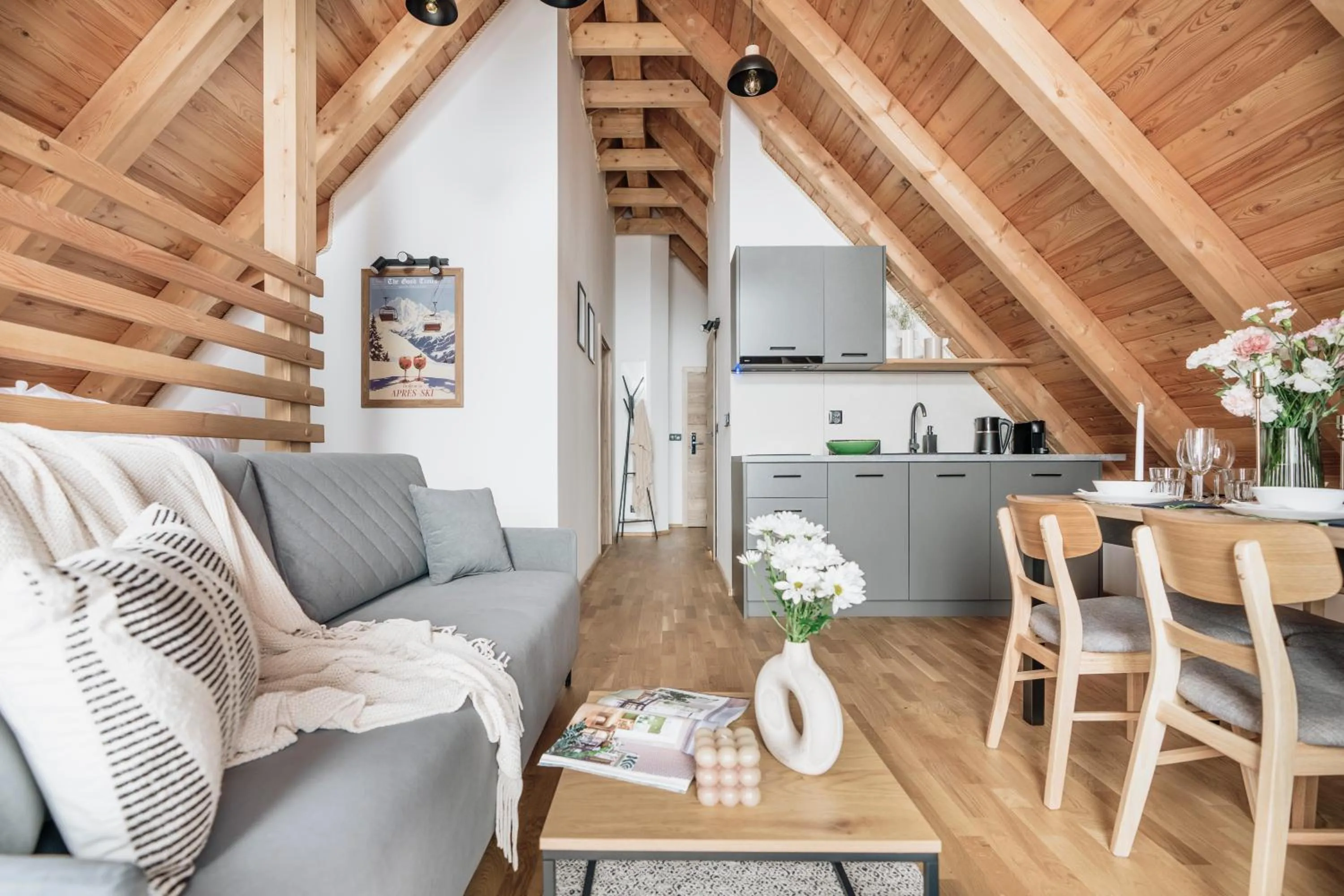 Kitchen or kitchenette in Apres Ski Bachleda - LoftAffair Collection