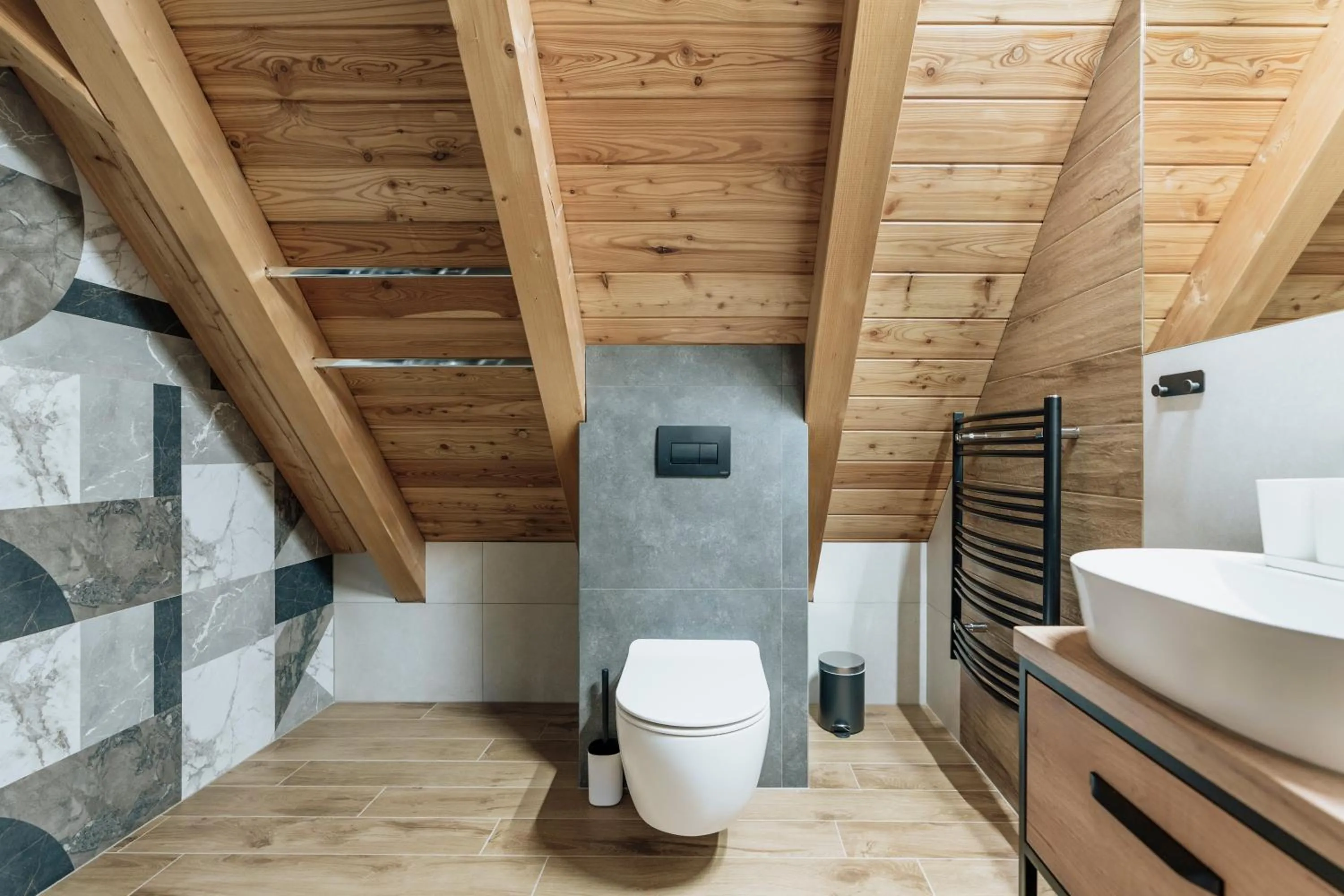 Shower in Apres Ski Bachleda - LoftAffair Collection