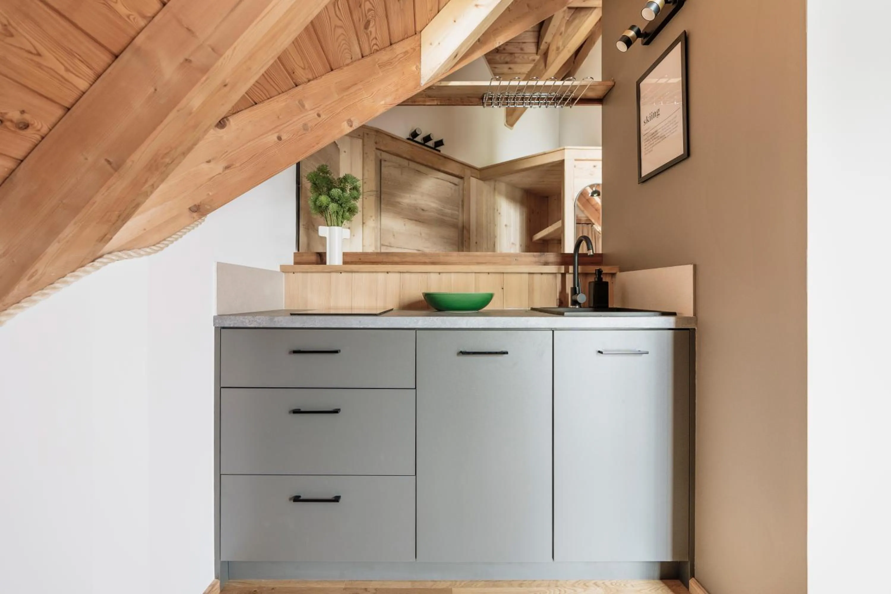 Kitchen or kitchenette in Apres Ski Bachleda - LoftAffair Collection
