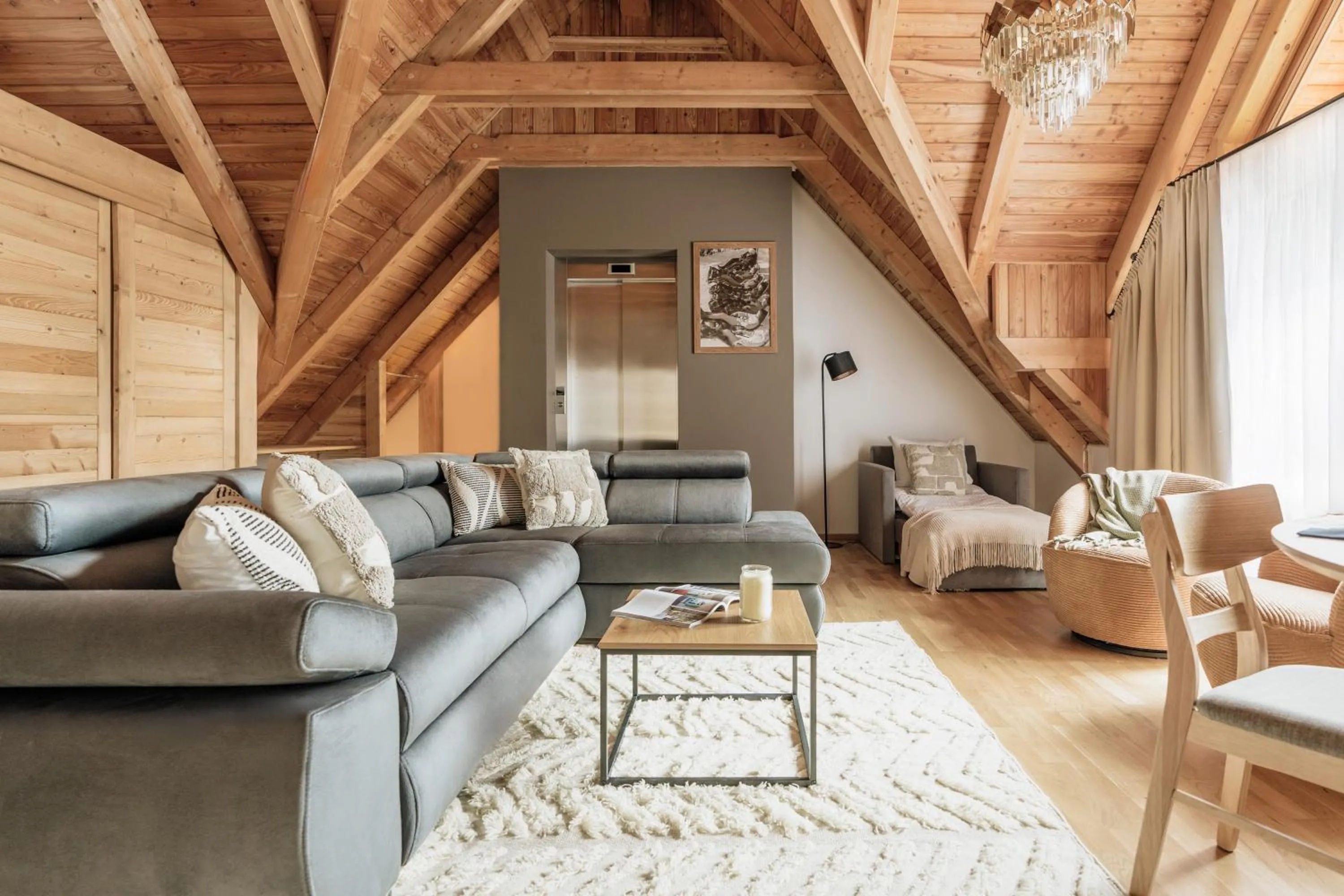 Living room in Apres Ski Bachleda - LoftAffair Collection