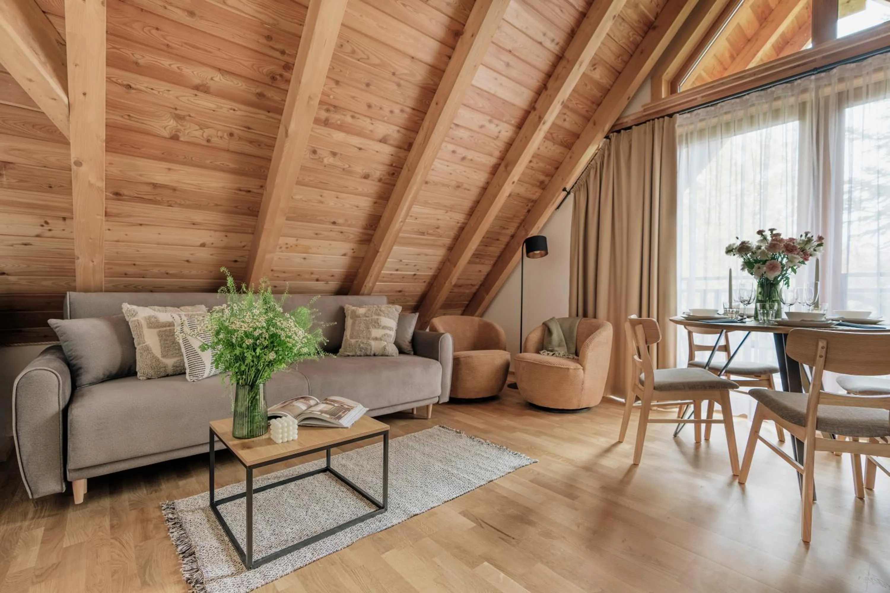 Living room in Apres Ski Bachleda - LoftAffair Collection