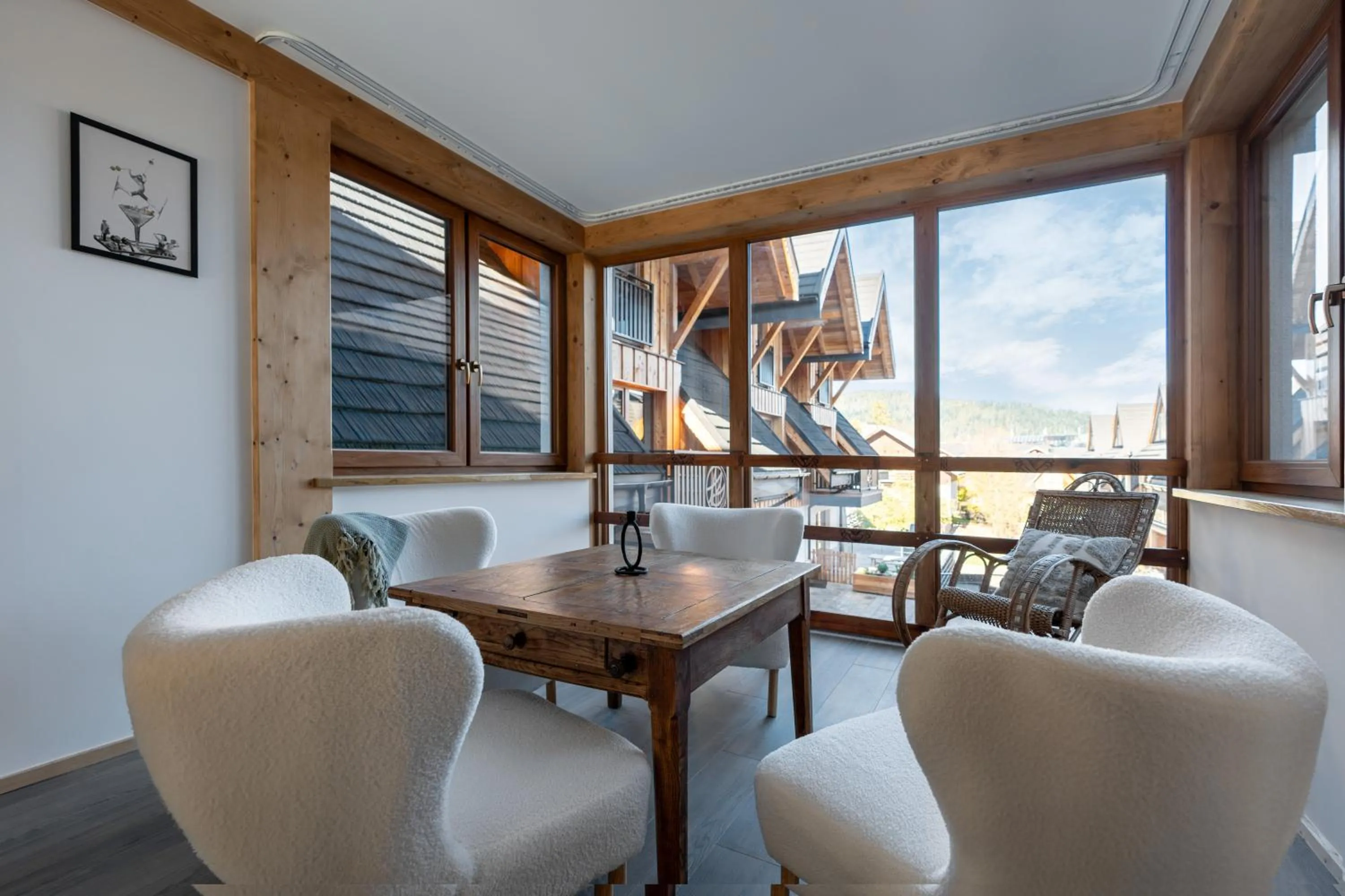 Seating area in Apres Ski Bachleda - LoftAffair Collection