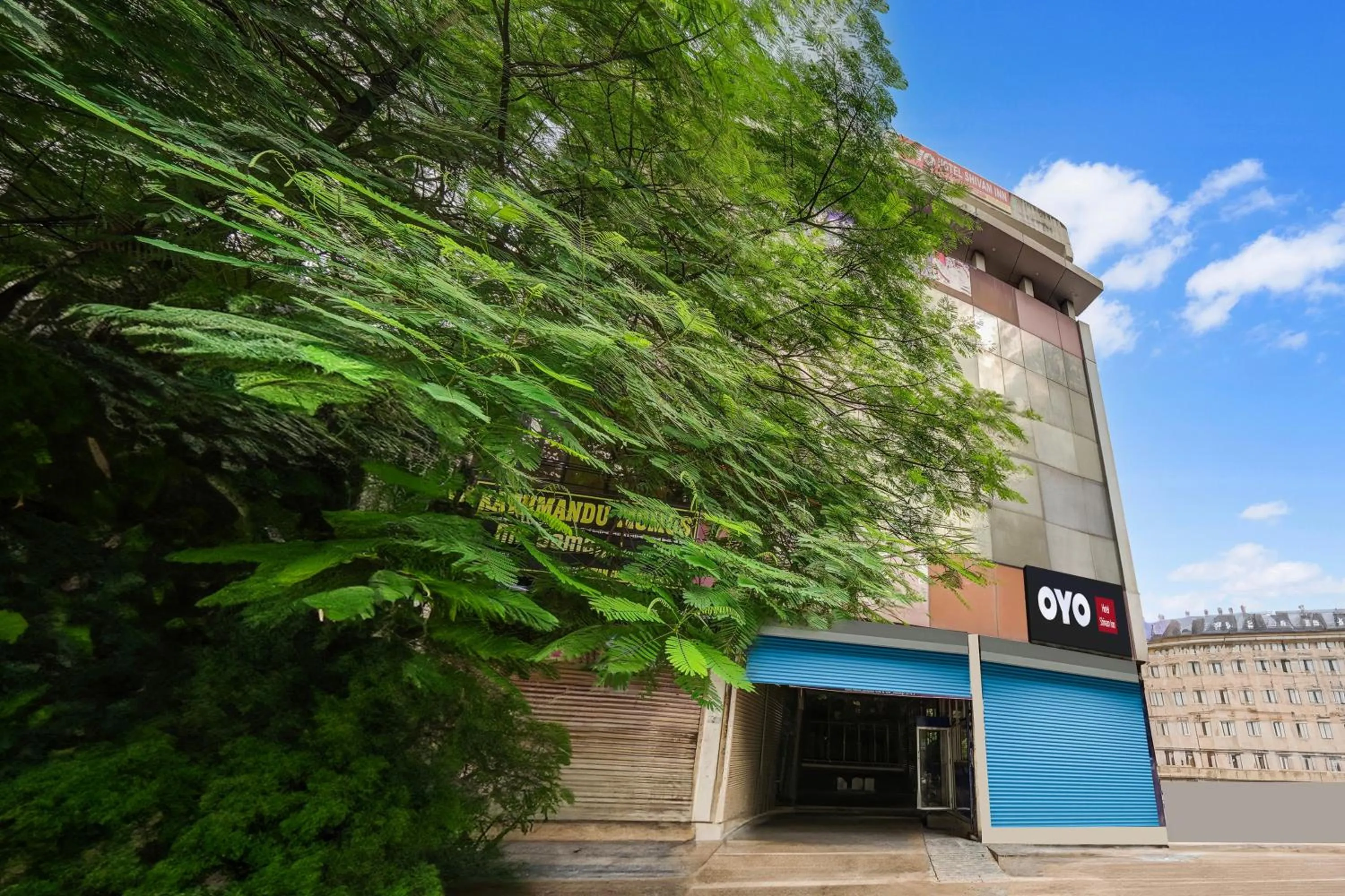 Facade/entrance in Hotel O Shivam In