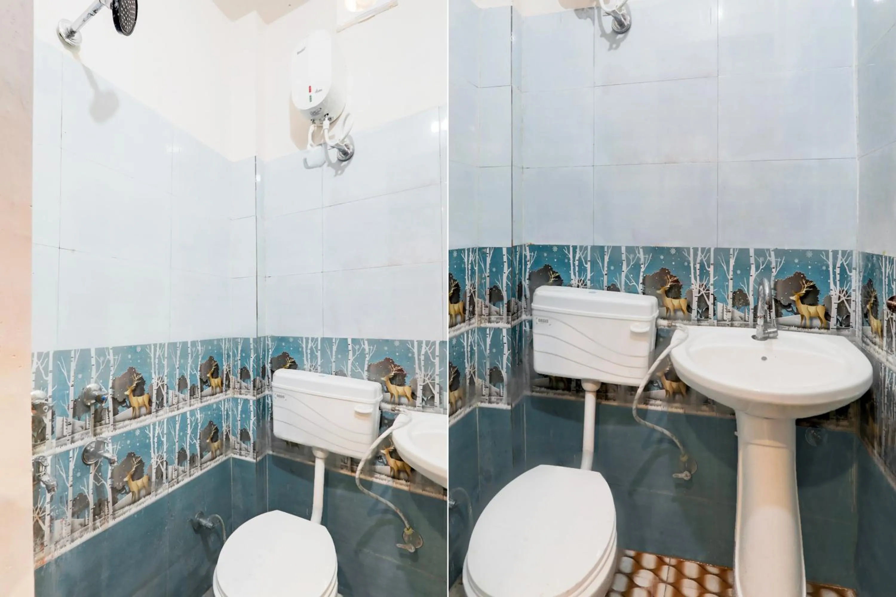 Bathroom in Super Hotel O Aastha Inn