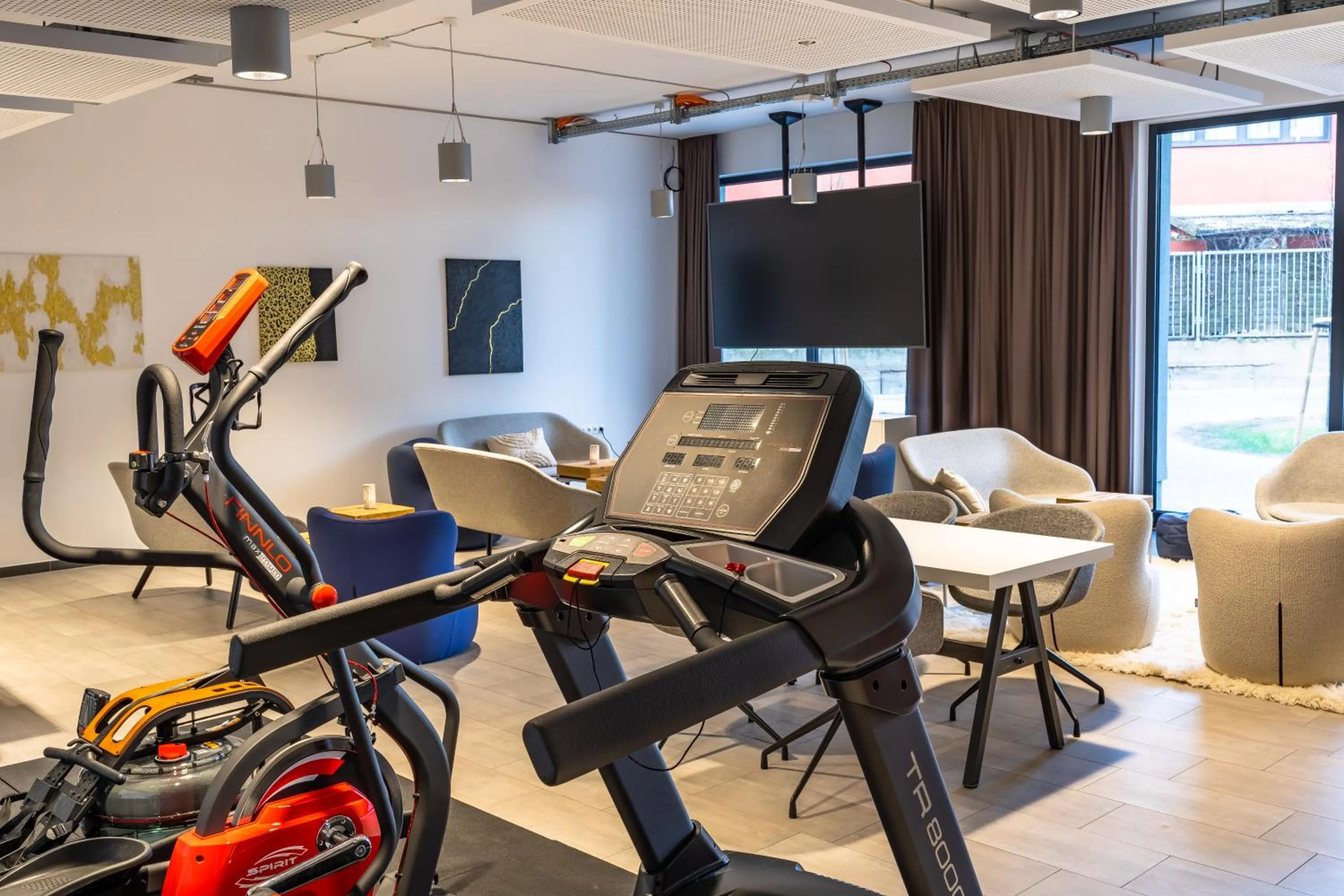 Fitness centre/facilities in MASEVEN Frankfurt Messe
