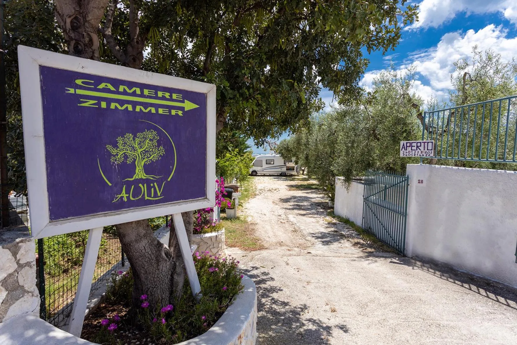 Facade/entrance in B&B Auliv