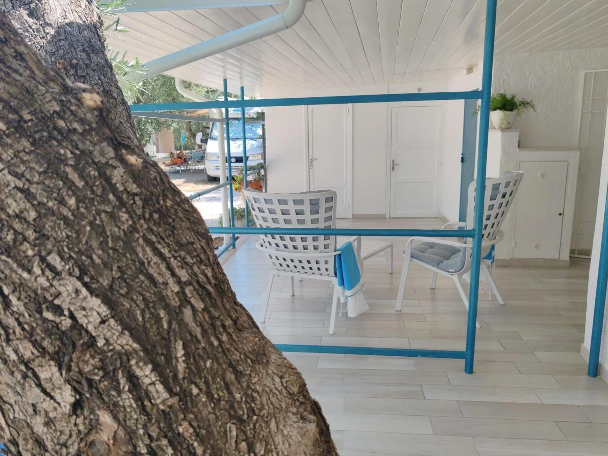 Balcony/Terrace in B&B Auliv