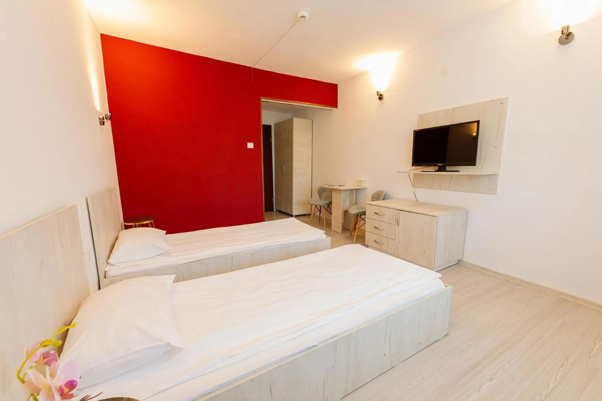 Bed in Hotel Sport B90