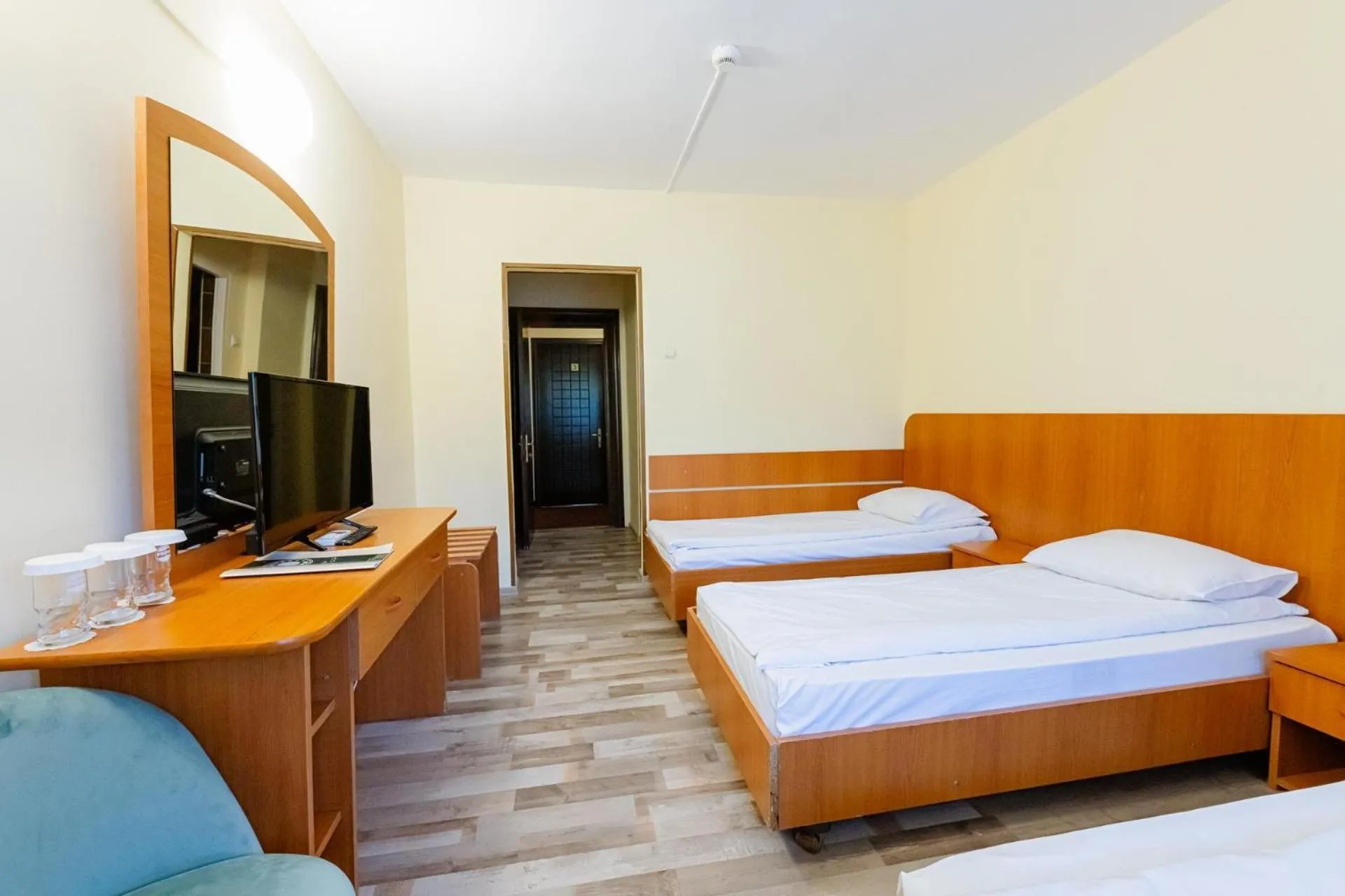 Bed in Hotel Sport B90