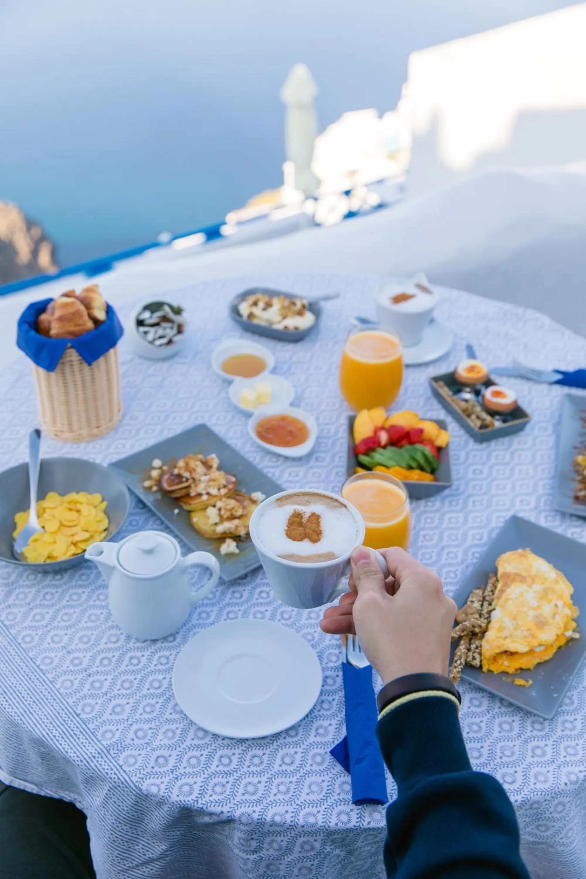 Food in Sophia Luxury Suites