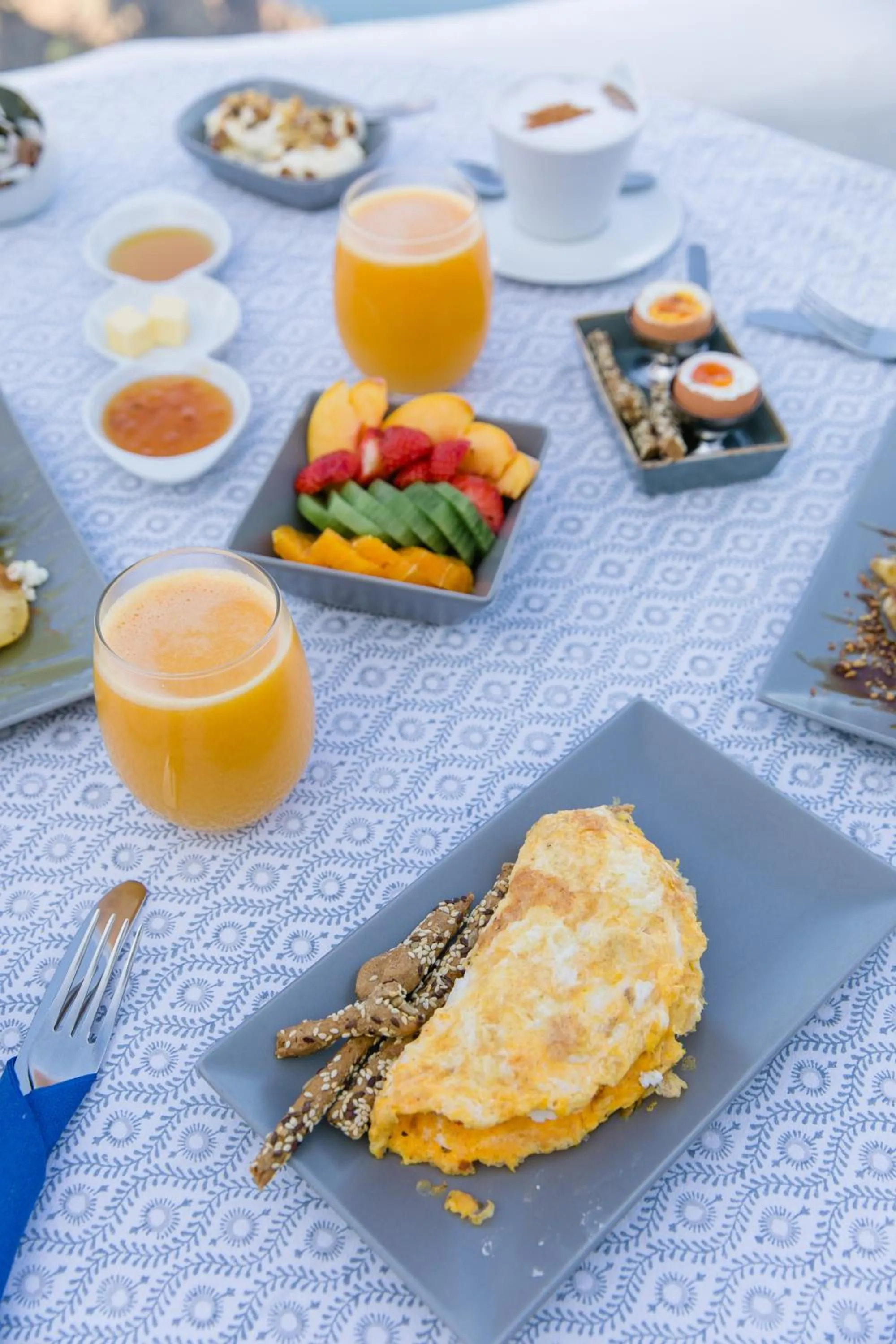 Food and drinks in Sophia Luxury Suites