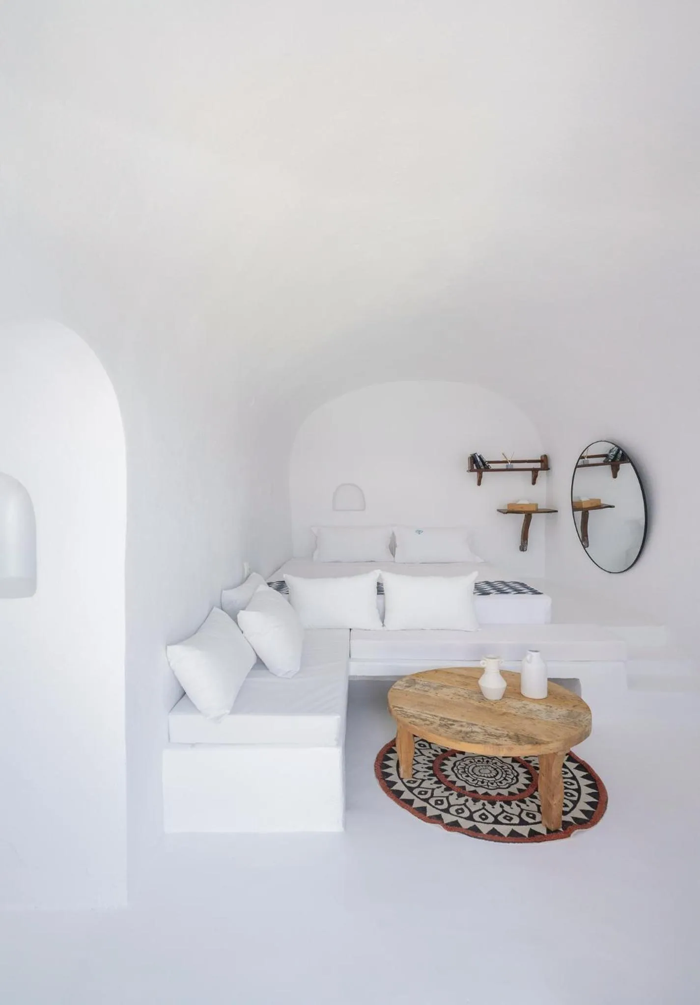 Bed in Sophia Luxury Suites