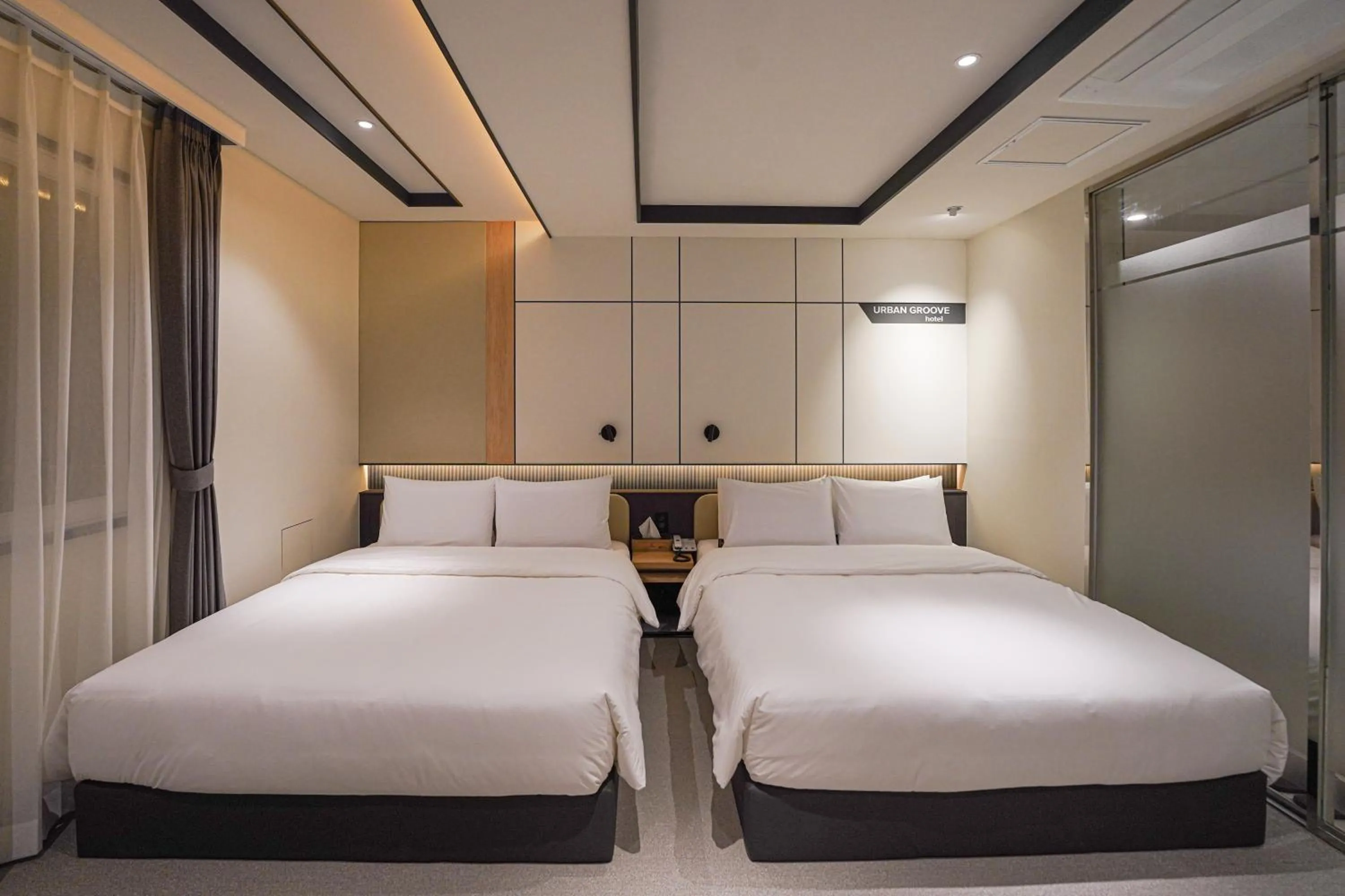 Premier Twin Room in Urban Groove Hotel Seomyeon