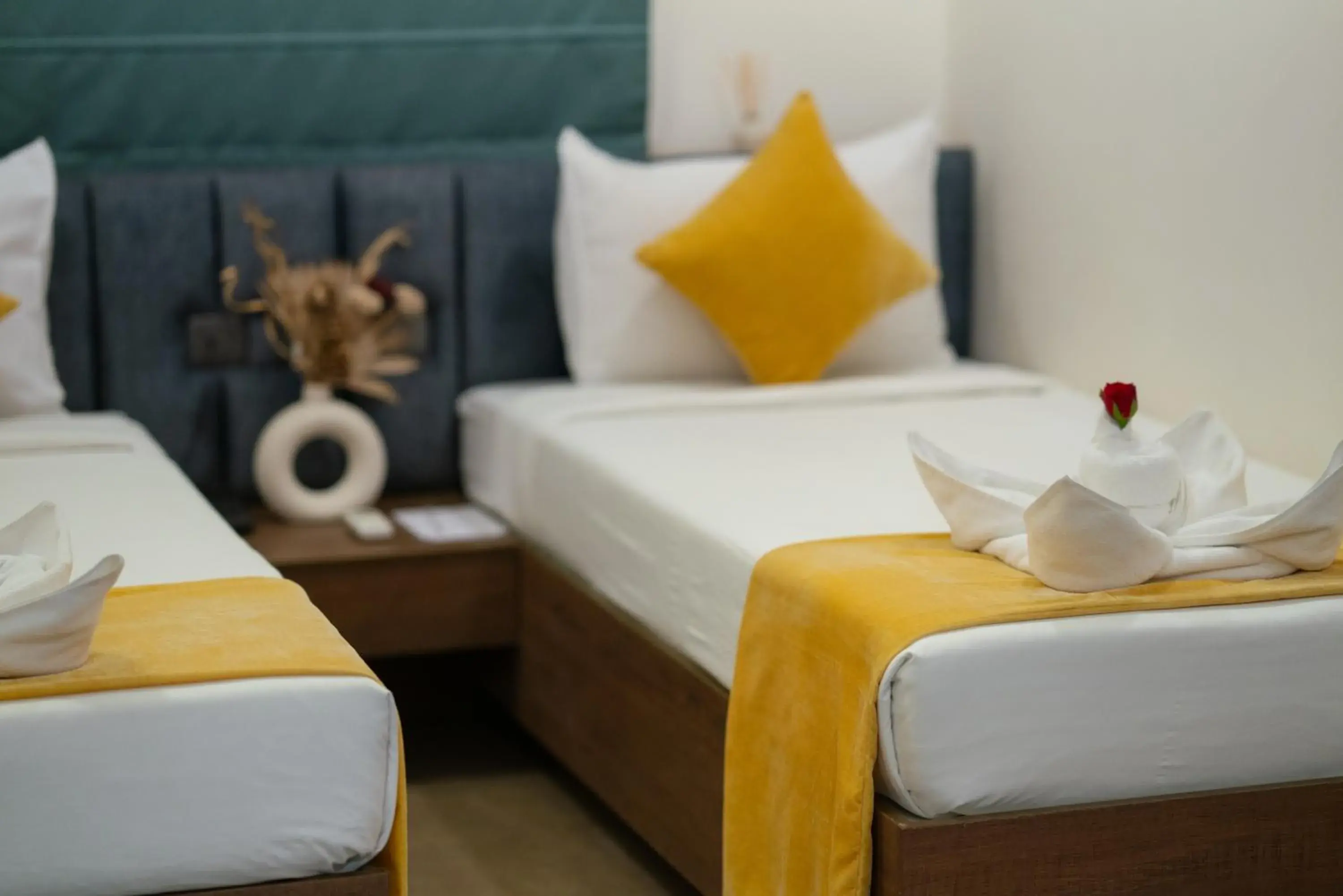 Standard Twin Room - single occupancy in Kyzen Smart Stays - 800 m from Hitech City Standard Twin Room - single occupancy in Kyzen Smart Stays - 800 m from Hitech City
