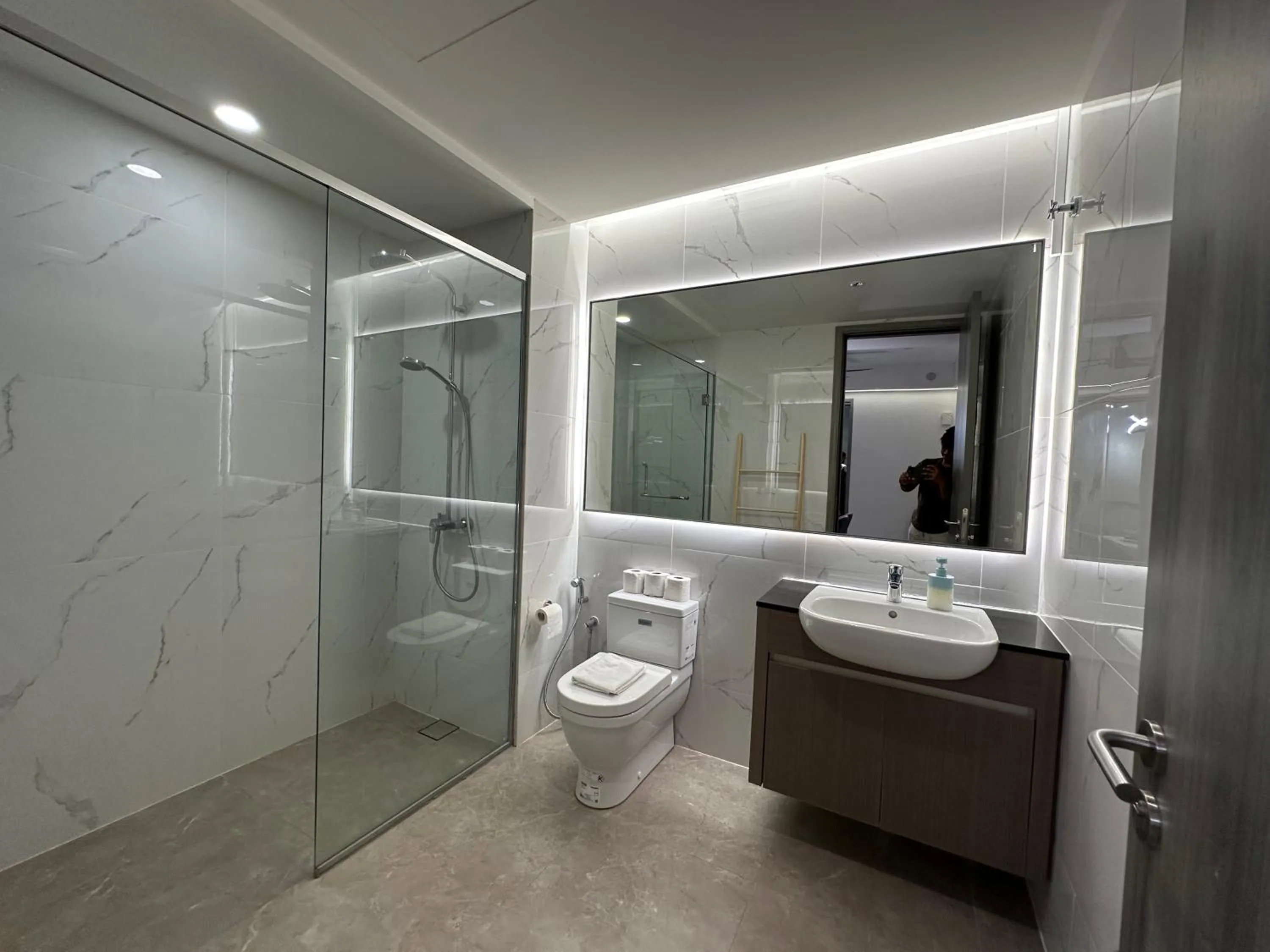 Shower in Agile Residence Kuala Lumpur