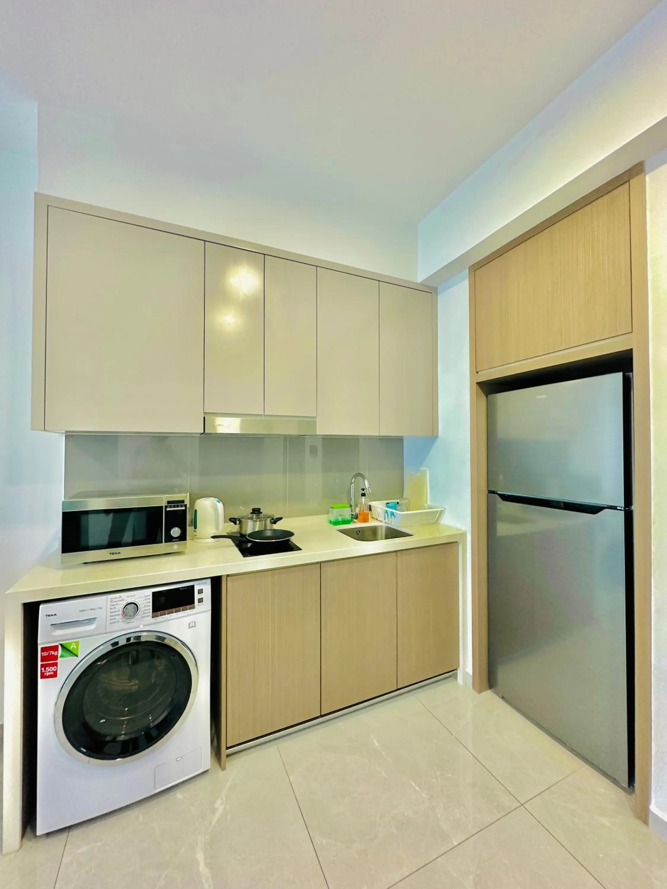 Kitchen or kitchenette in Agile Residence Kuala Lumpur