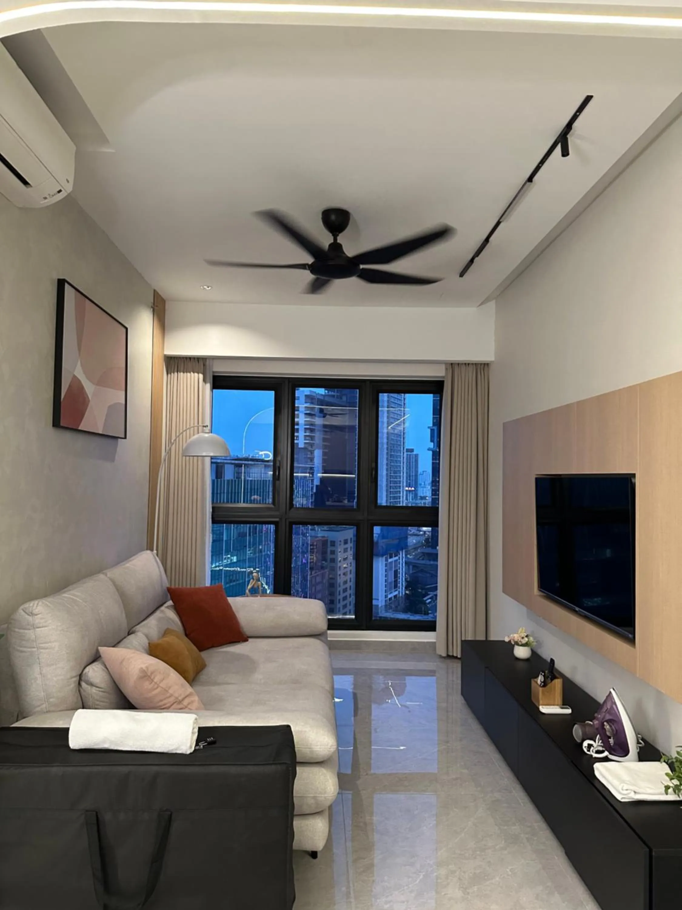 Living room in Agile Residence Kuala Lumpur