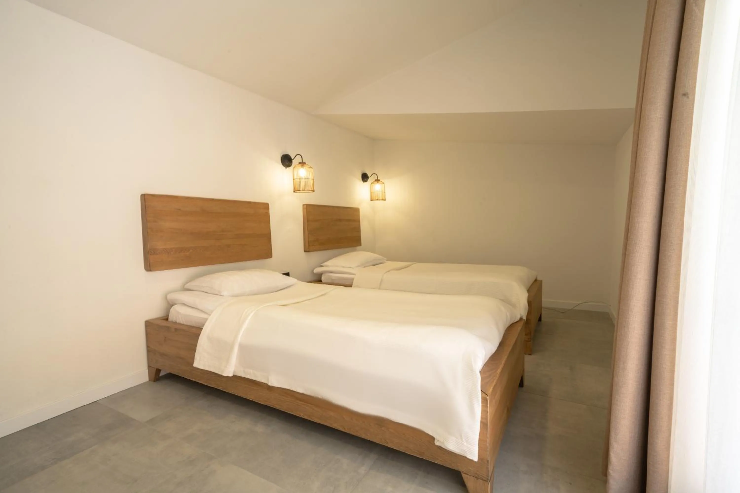 Bed in Zümrüt Çıralı Boutique Hotel