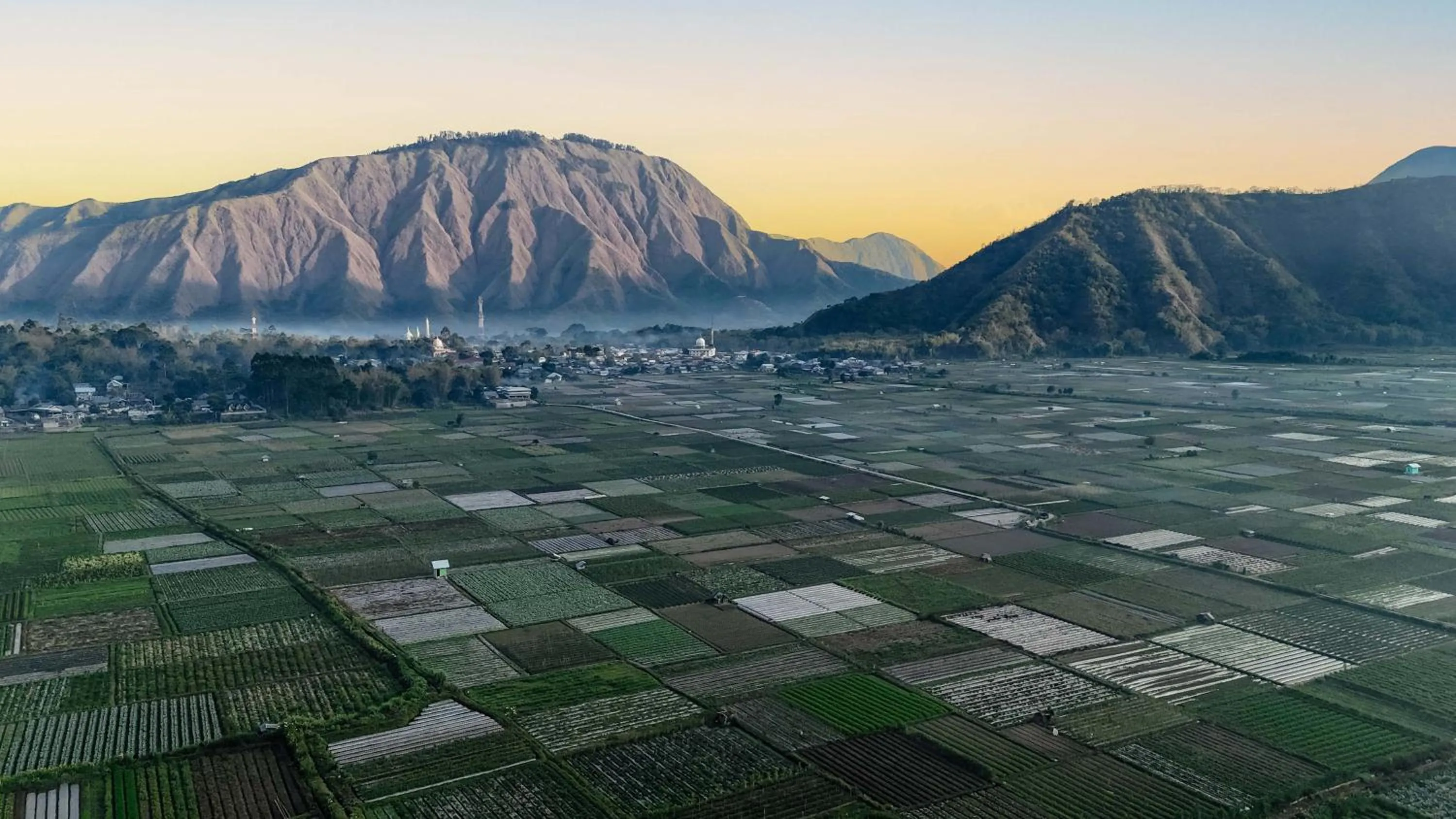 Bird's eye view in INKA Vilas Sembalun