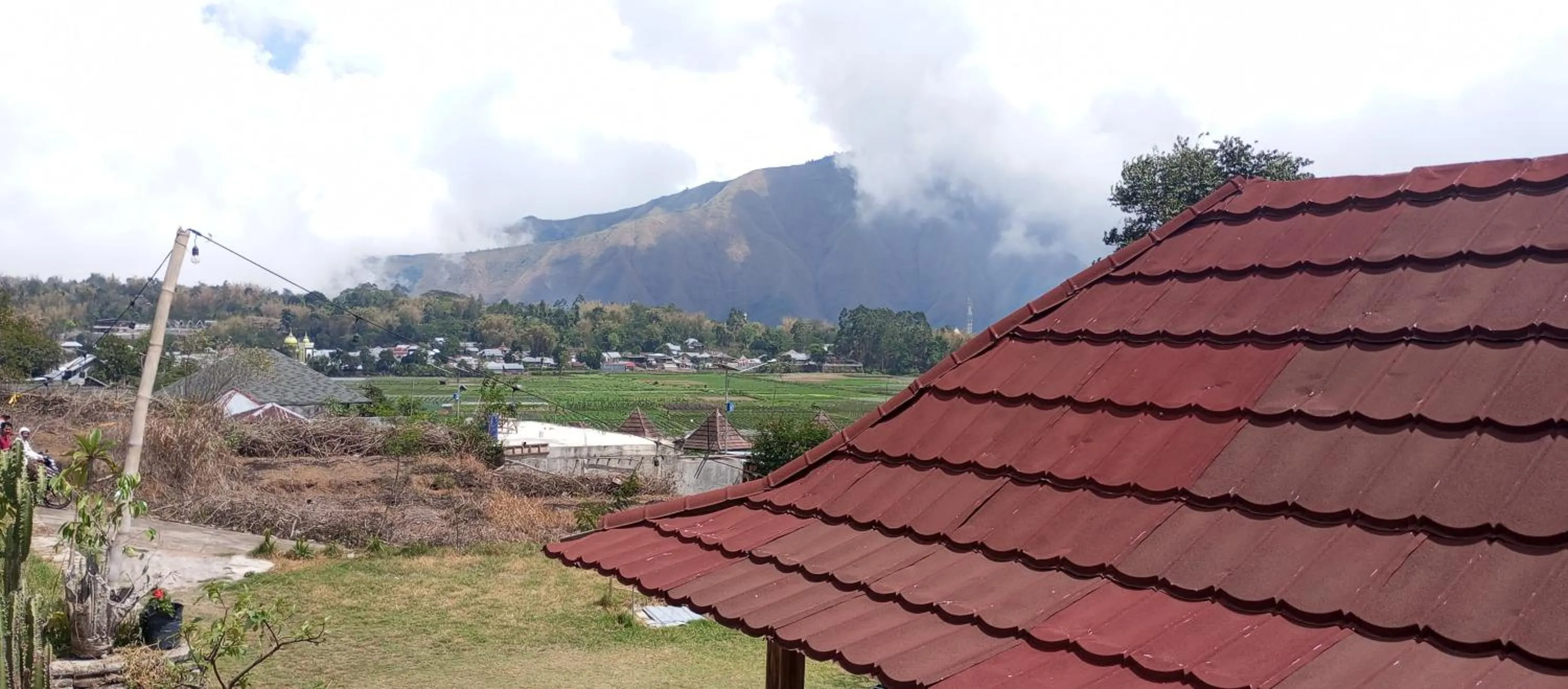 View (from property/room) in INKA Vilas Sembalun
