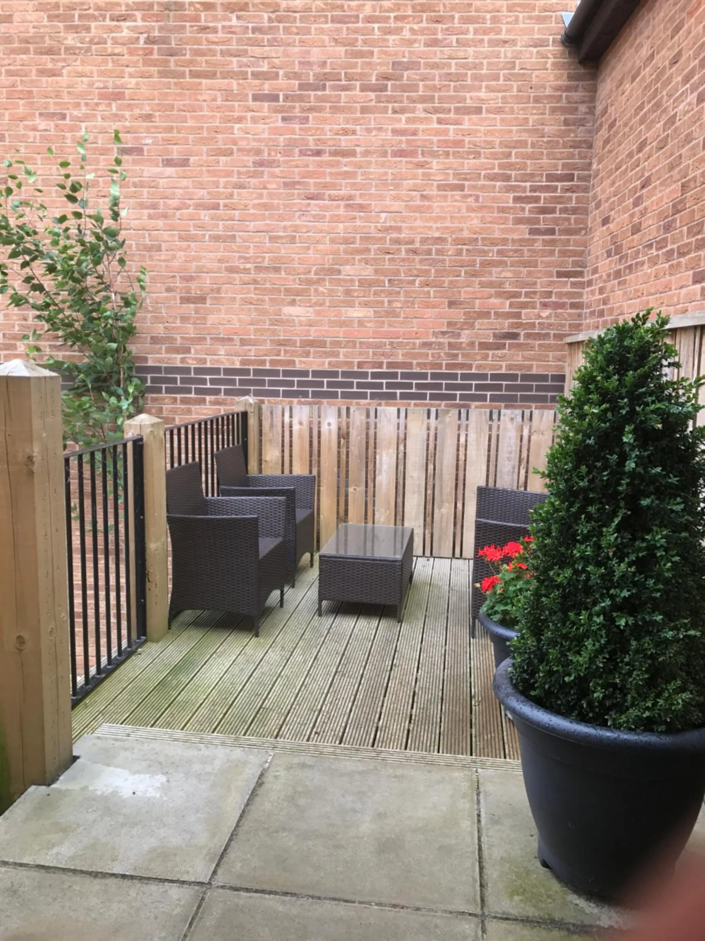 Balcony/Terrace in The Gallery Two Bedroom Apartment