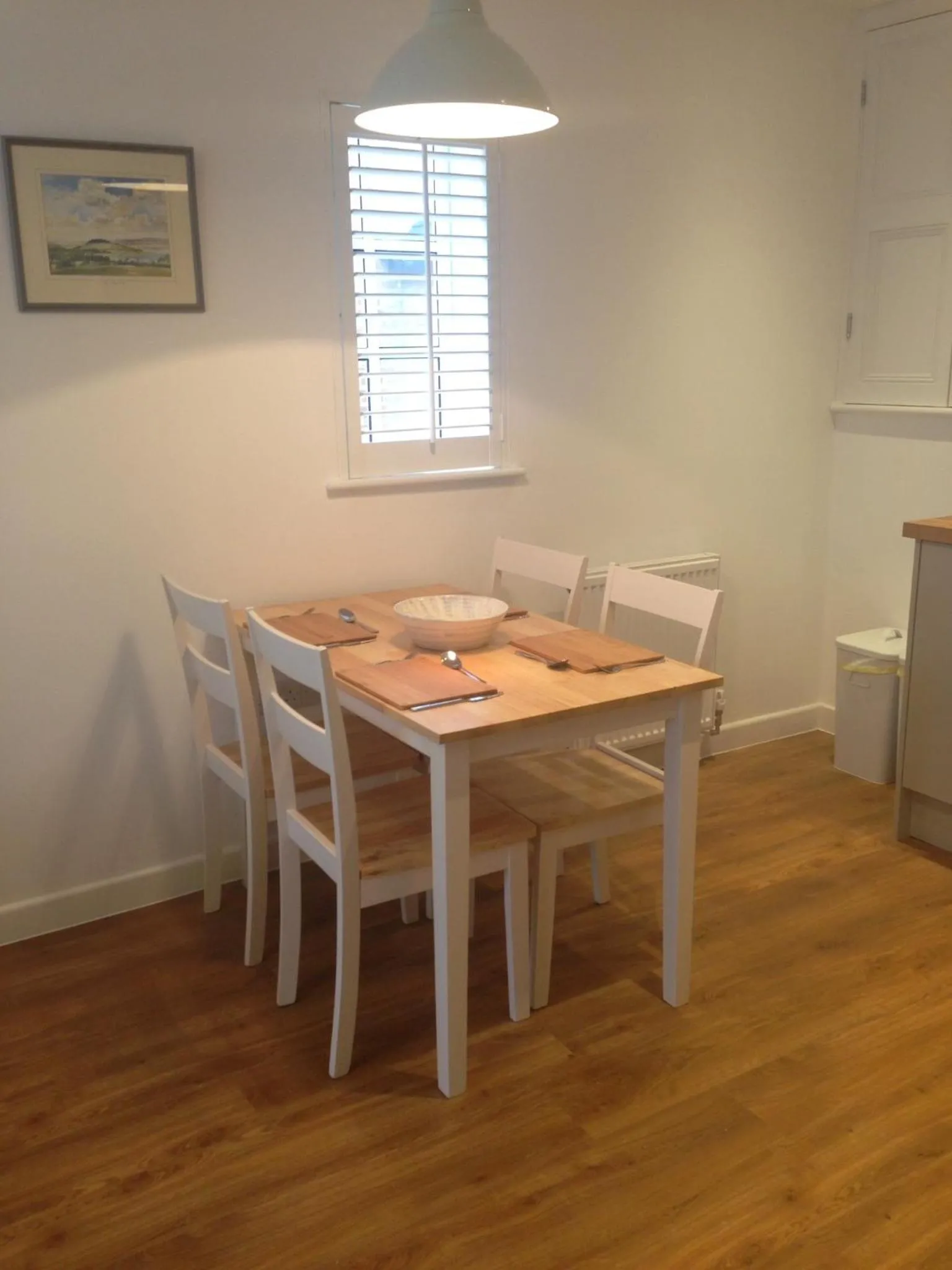 Dining area in The Gallery Two Bedroom Apartment