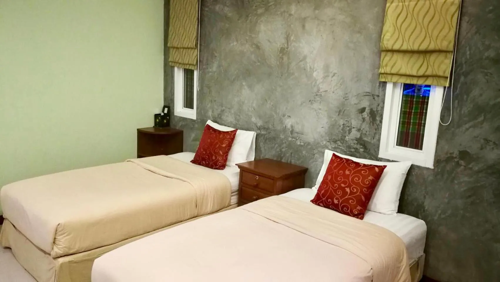 Bed in Pennapa Chalet