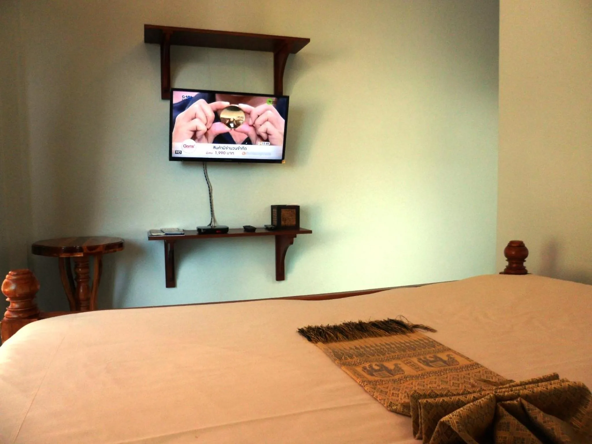 Bed in Pennapa Chalet