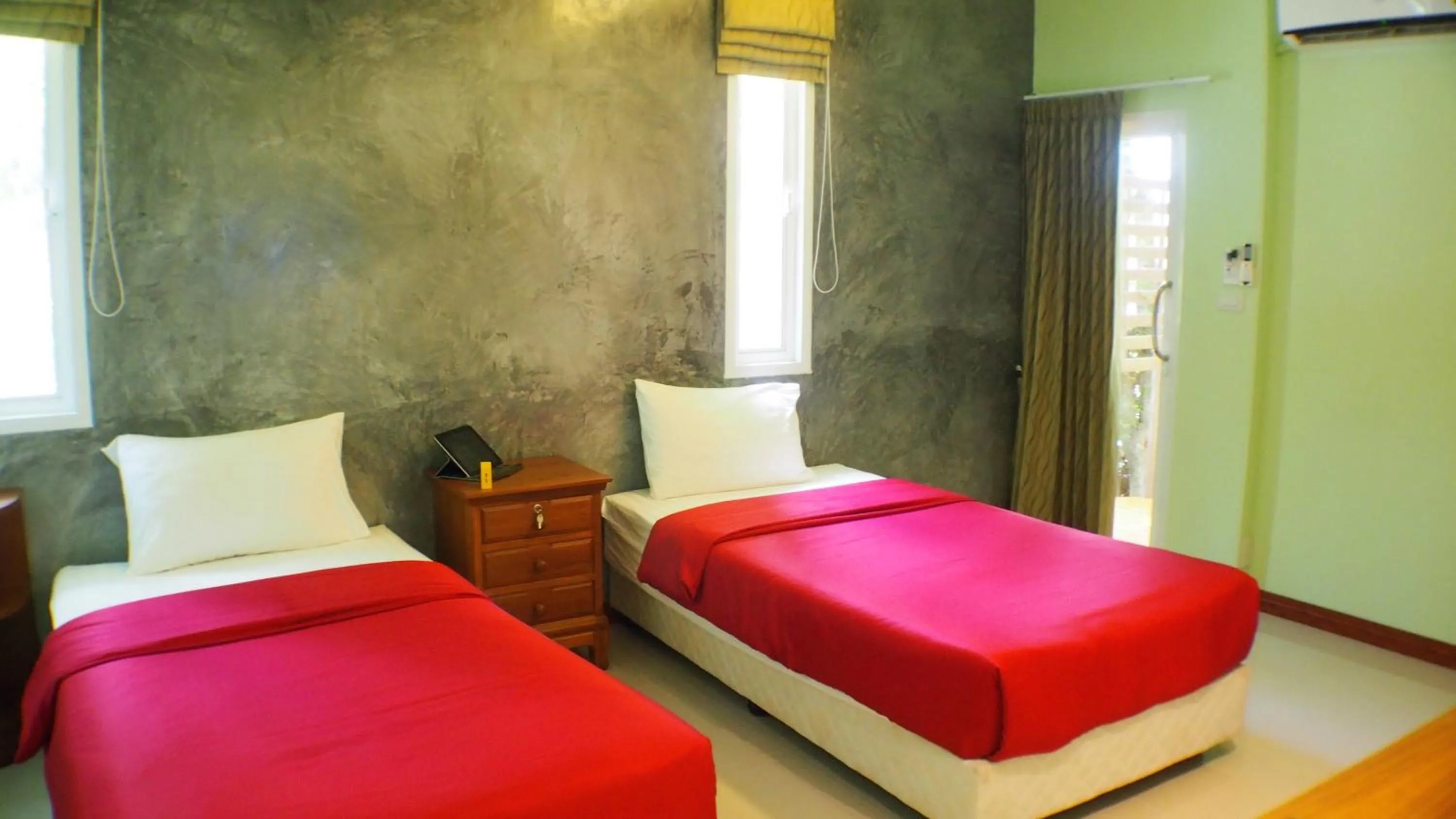 Bed in Pennapa Chalet