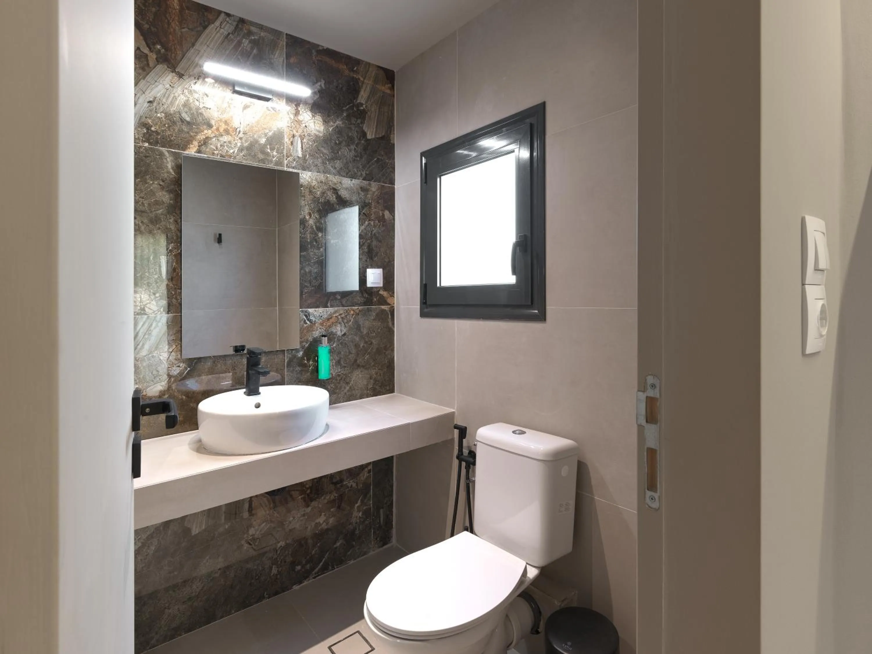 Bathroom in YaPe Coastal Suites at Alimos Beach