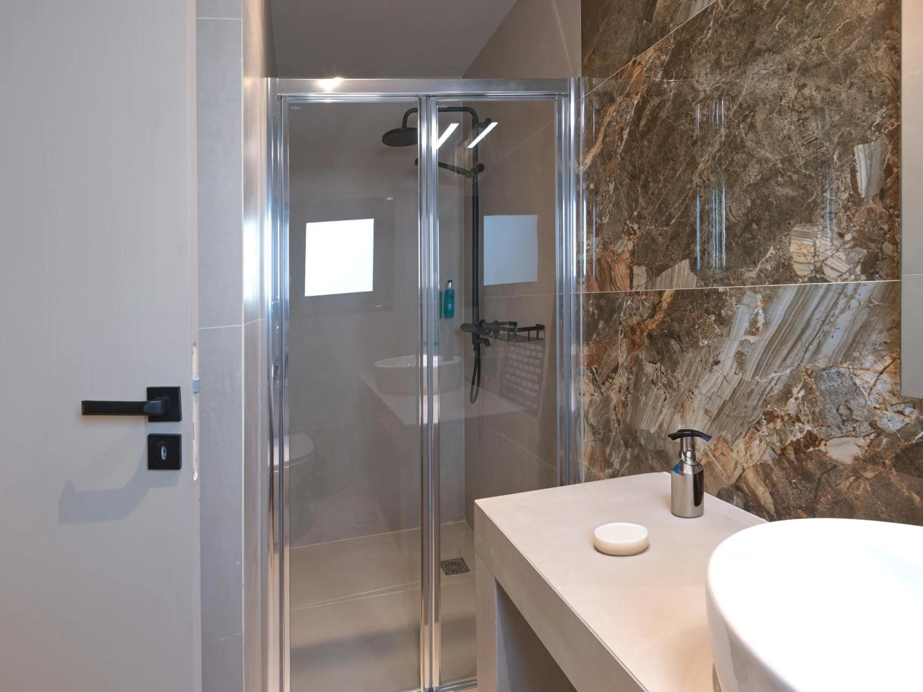 Bathroom in YaPe Coastal Suites at Alimos Beach