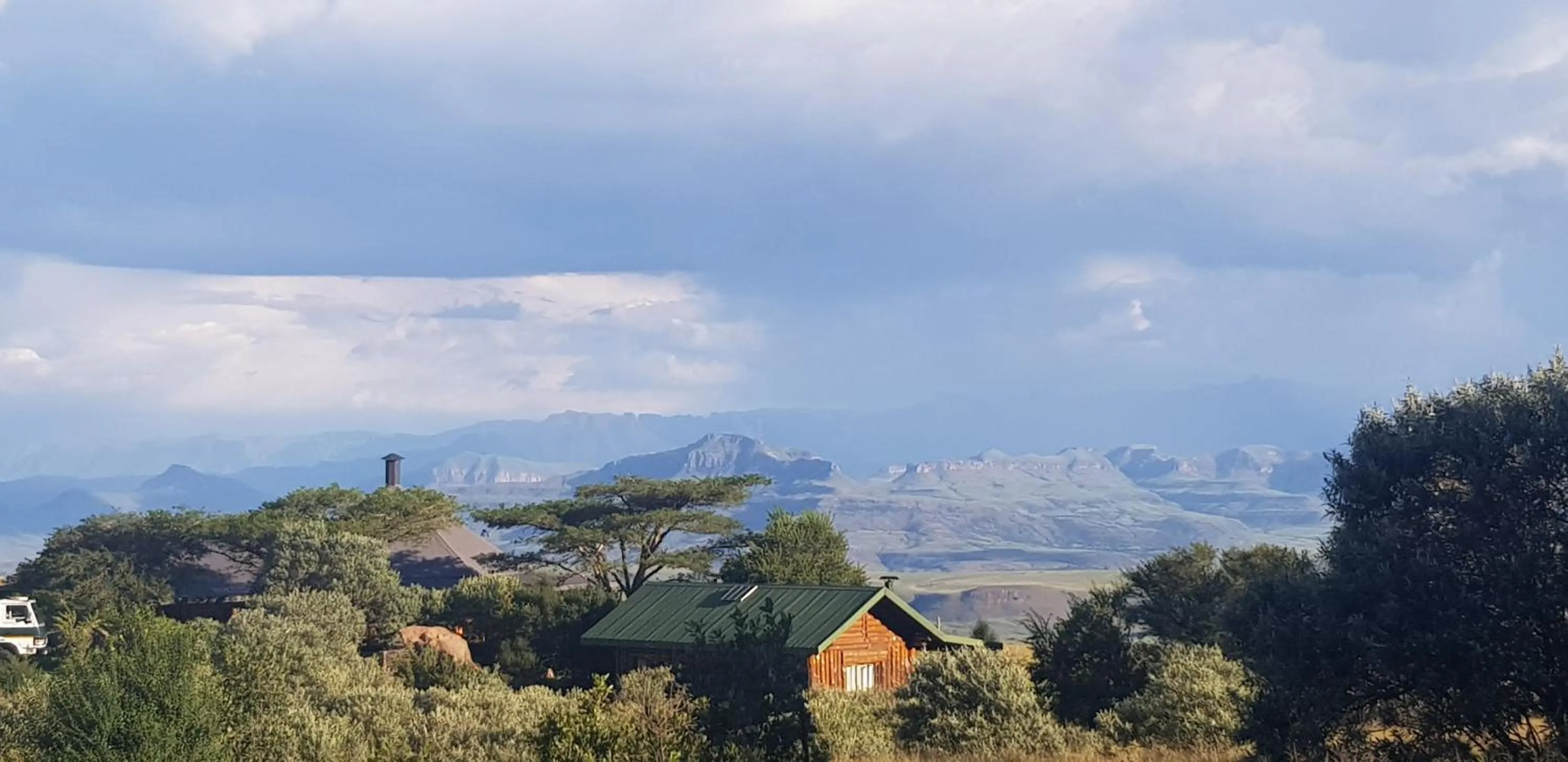 Bird's eye view in Greenfire Drakensberg Lodge