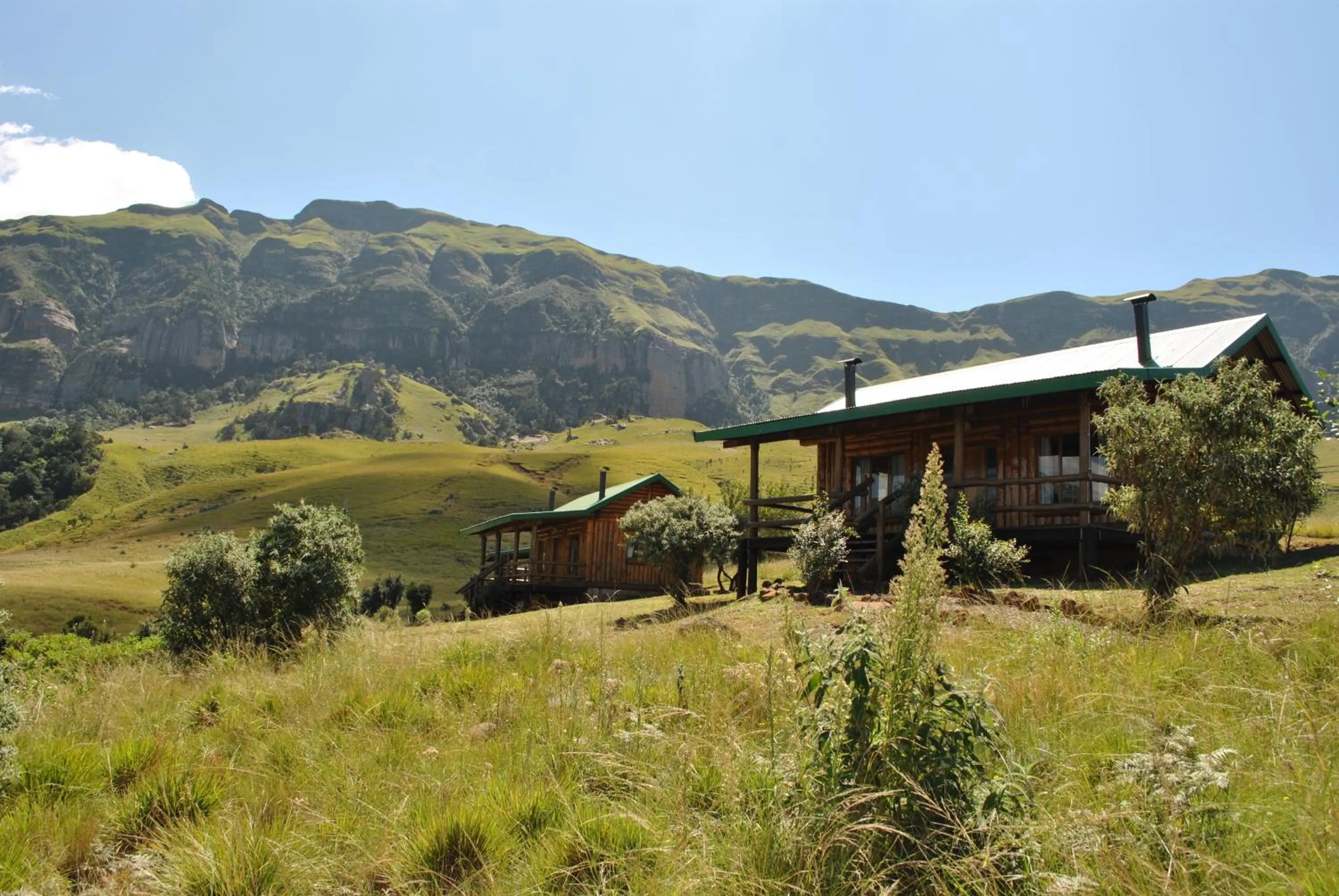 Facade/entrance in Greenfire Drakensberg Lodge