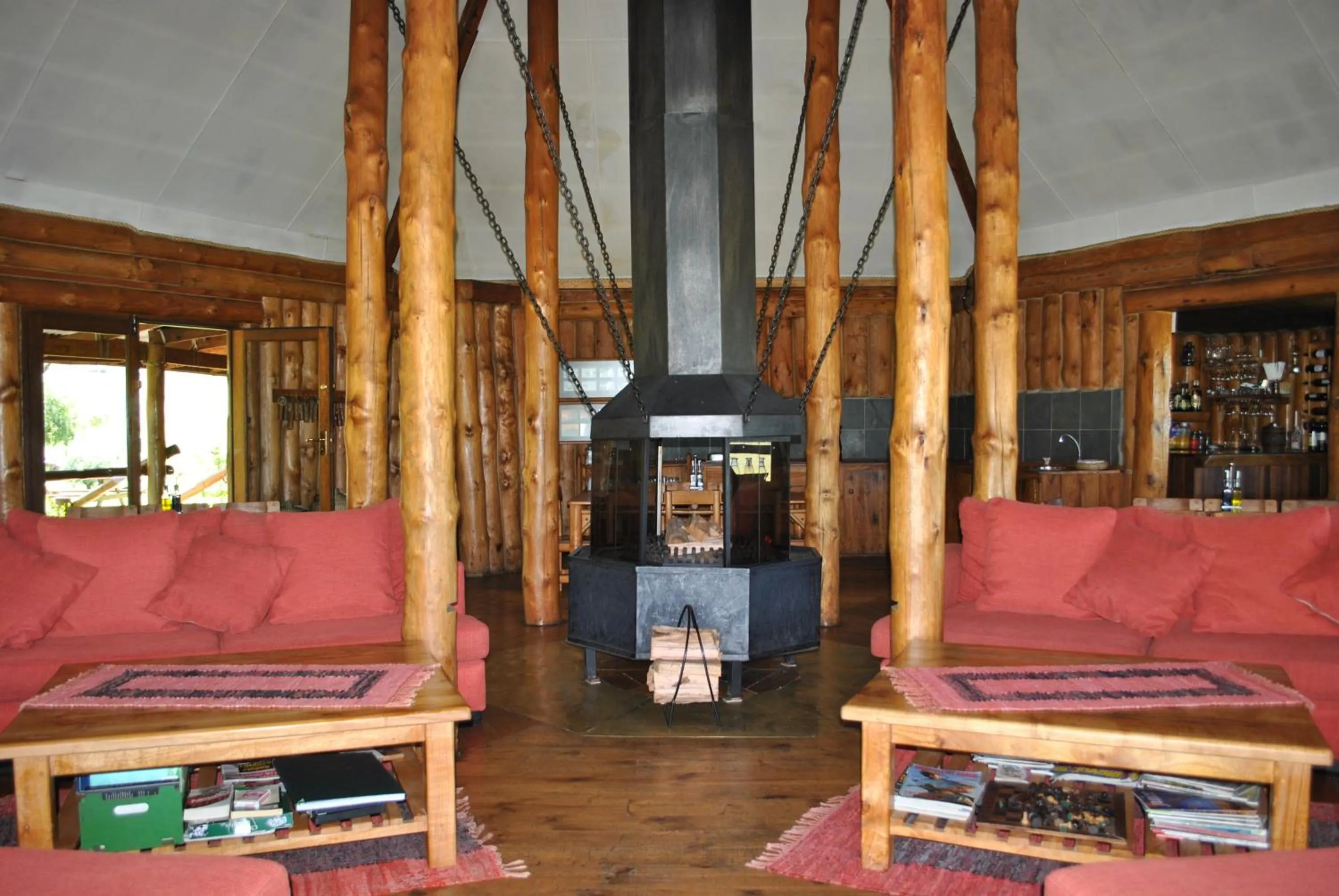 Living room in Greenfire Drakensberg Lodge