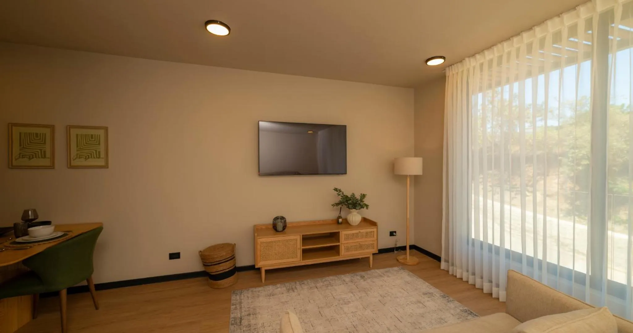 TV and multimedia in BEE Suites San José - Santa Ana
