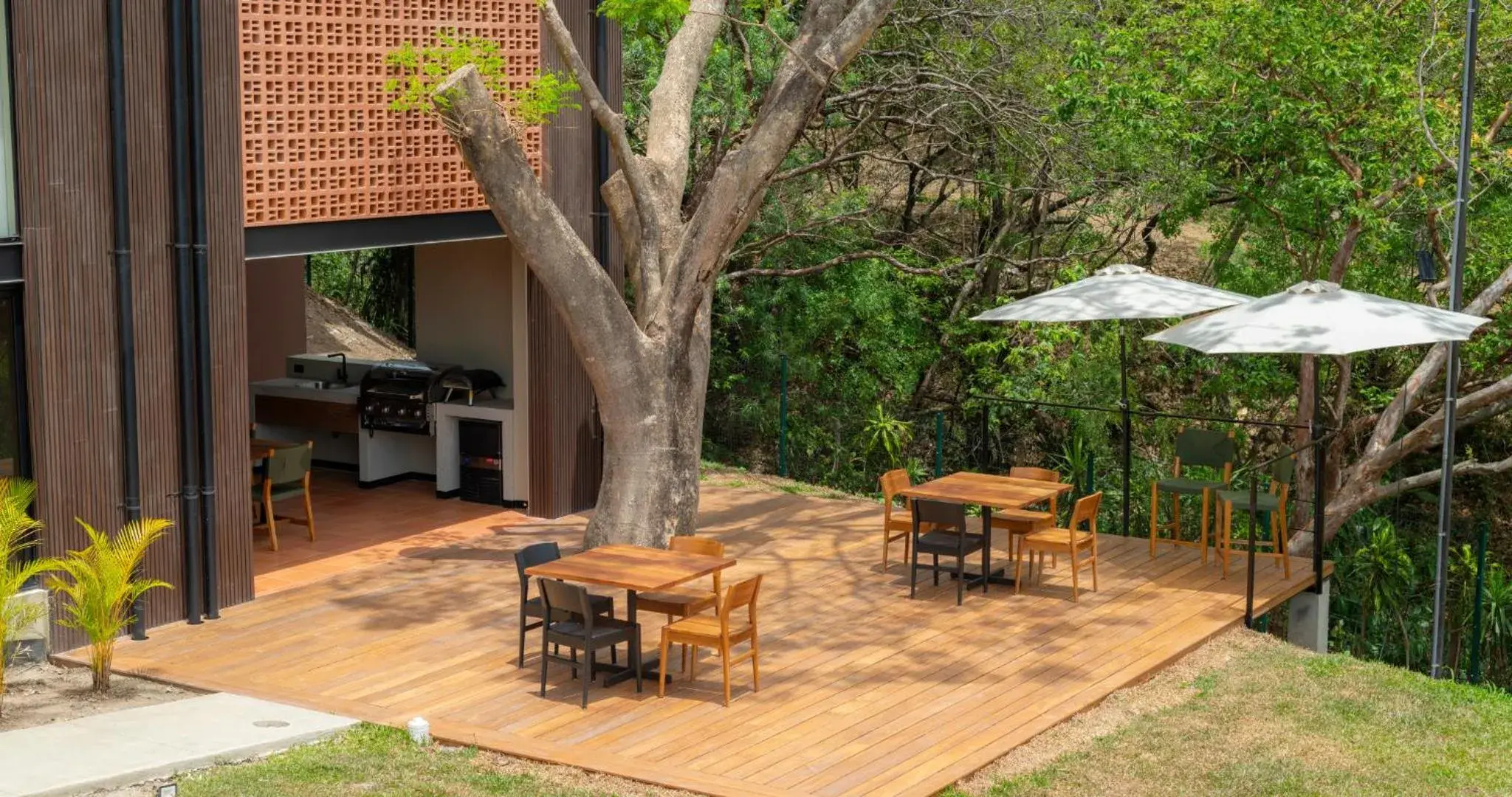 Garden view in BEE Suites San José - Santa Ana Garden view in BEE Suites San José - Santa Ana