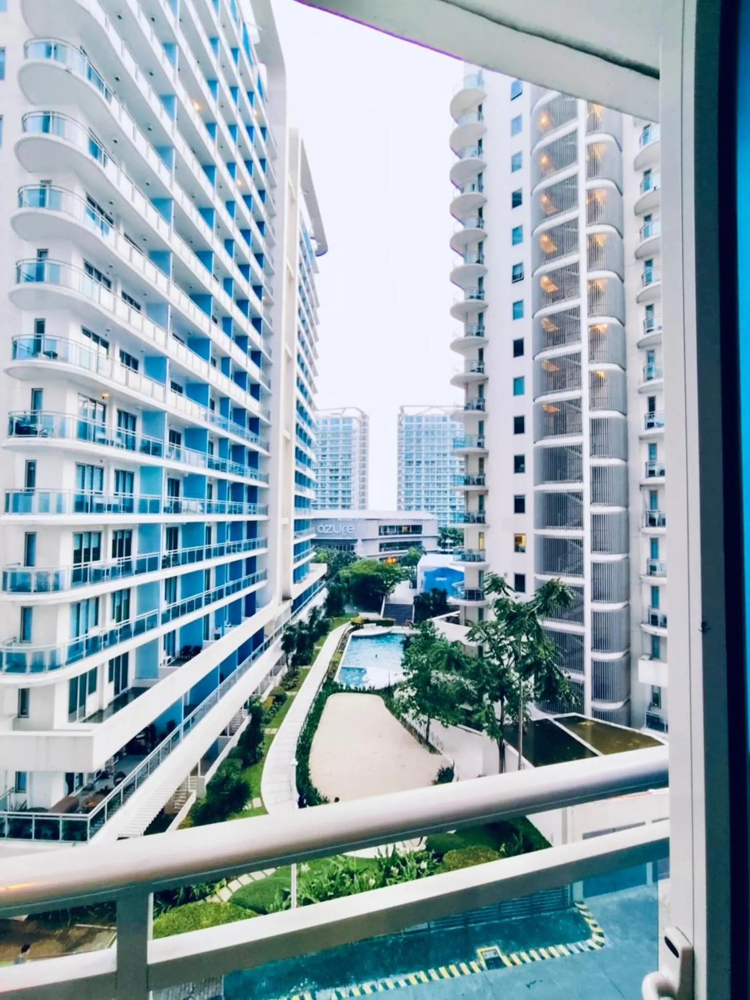 Property building in Azure Staycation by Oveecation Suites