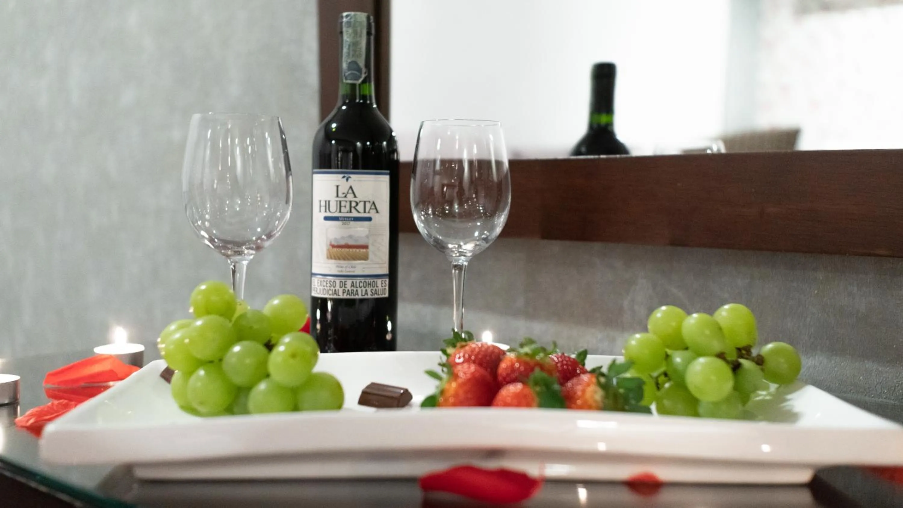 Food and drinks in Hotel Santa Barbara Boutique