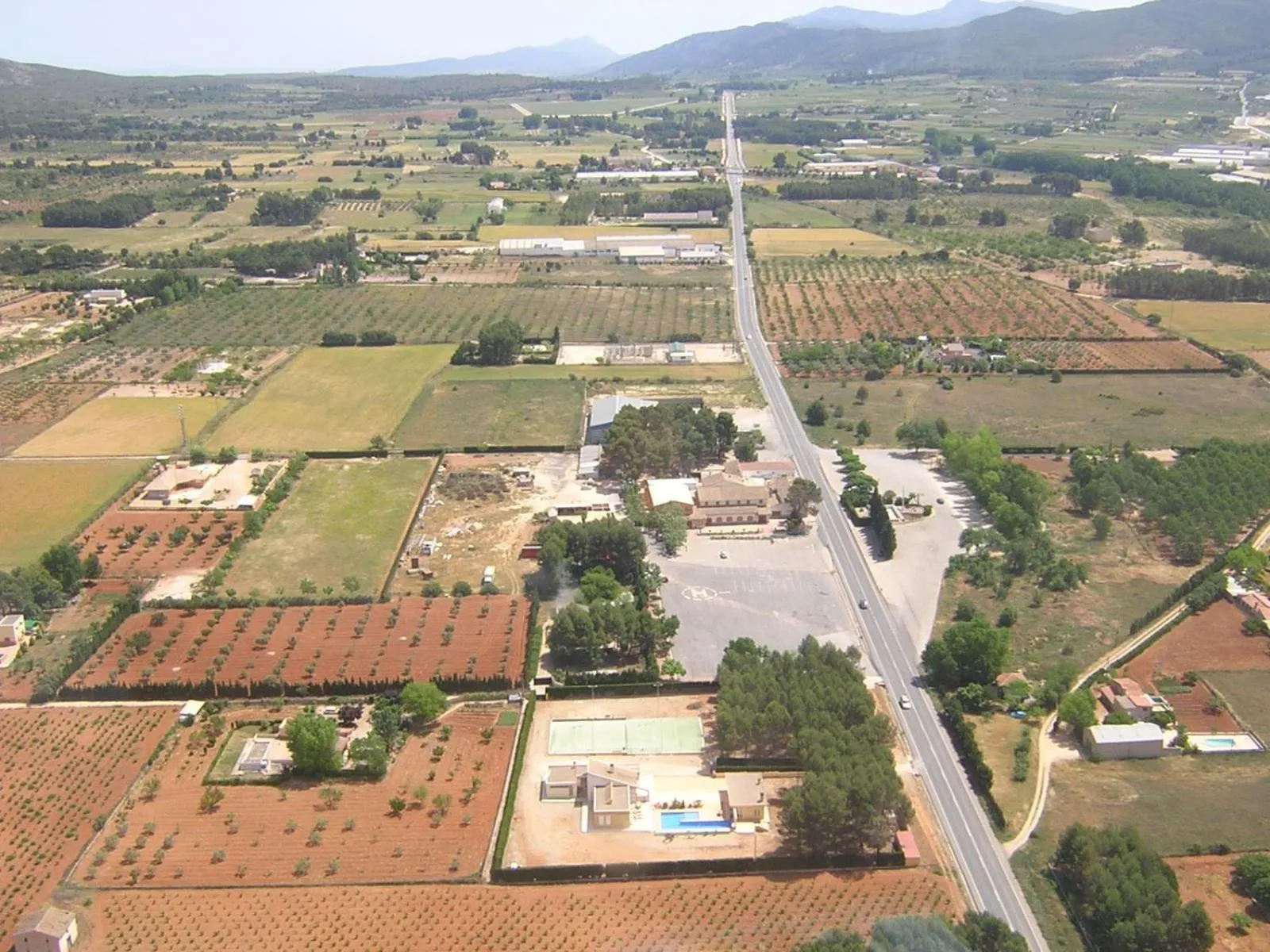 Bird's eye view in Venta el Borrego