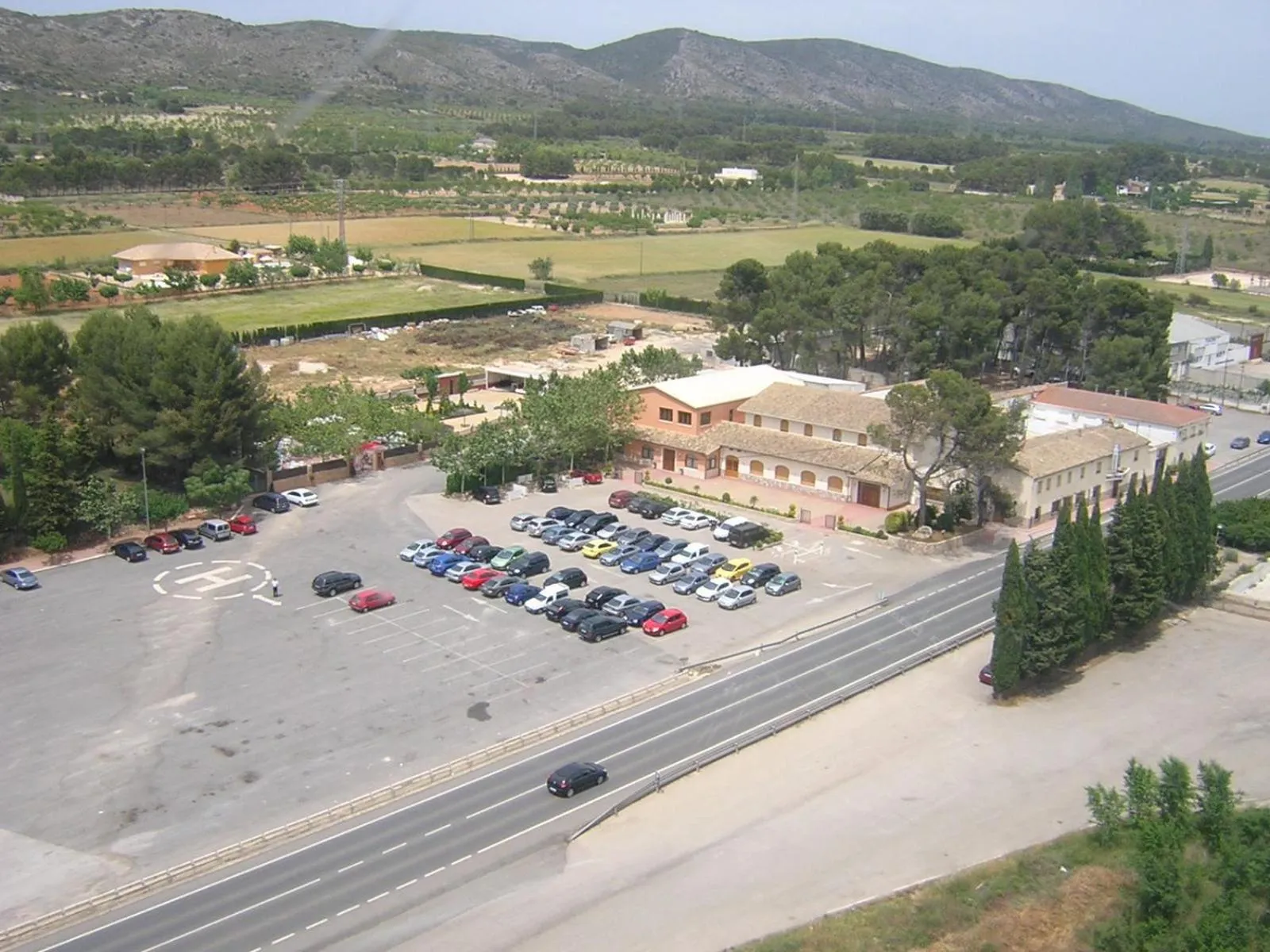 Bird's eye view in Venta el Borrego