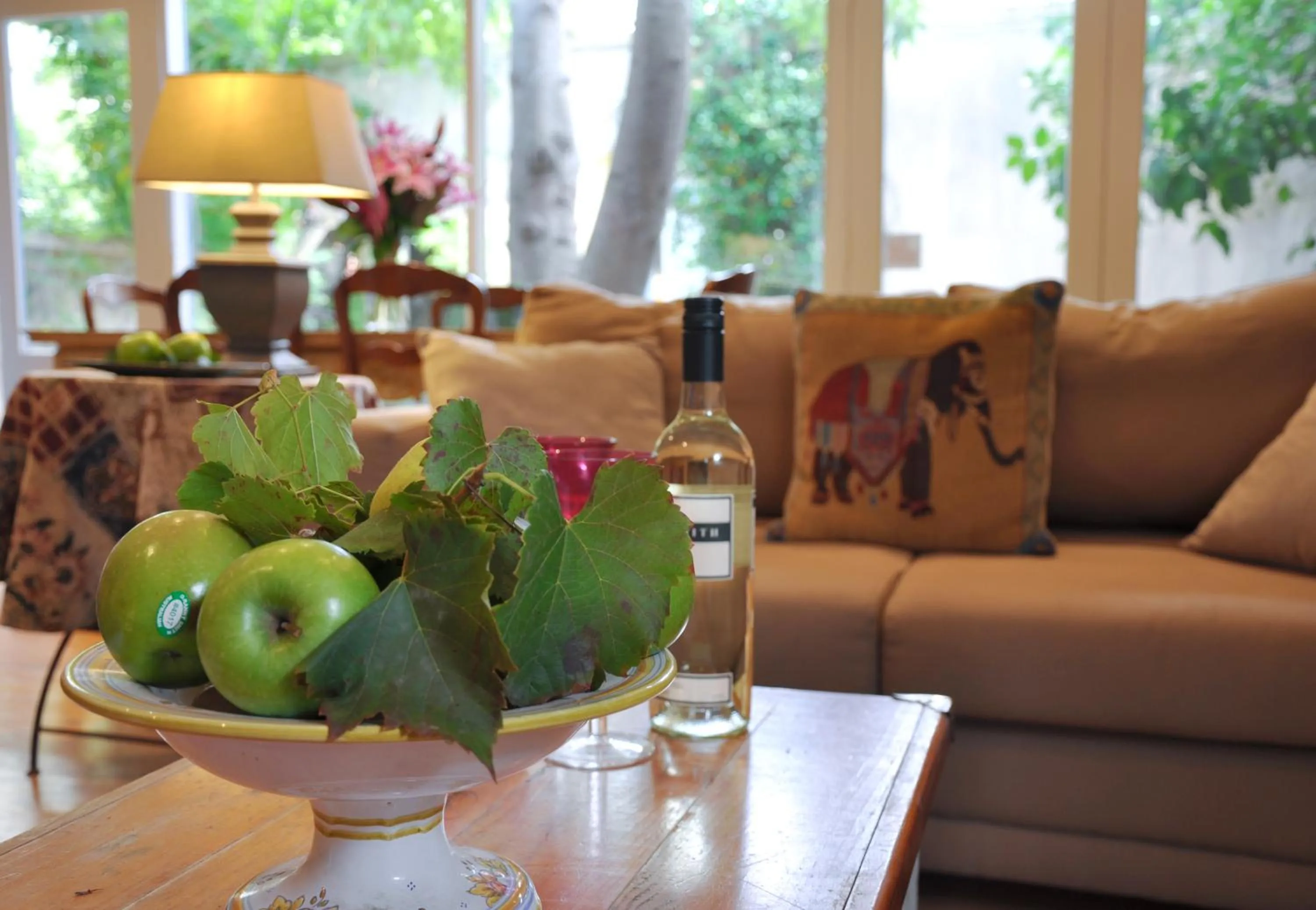 Seating area in Athelney Cottage Bed and Breakfast