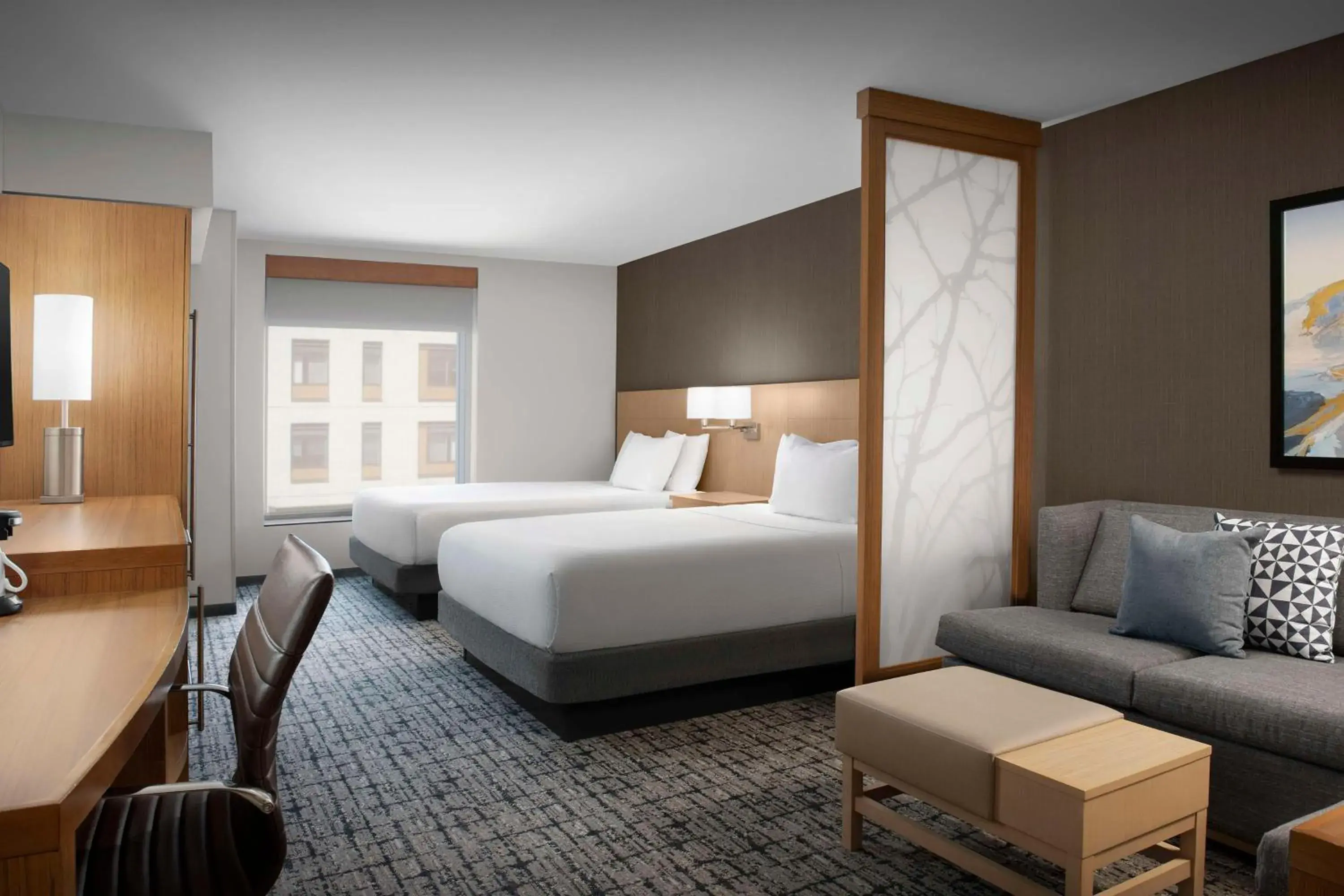 Bedroom, Bed in Hyatt Place Boulder Pearl Street - Newly Renovated Bedroom, Bed in Hyatt Place Boulder Pearl Street - Newly Renovated