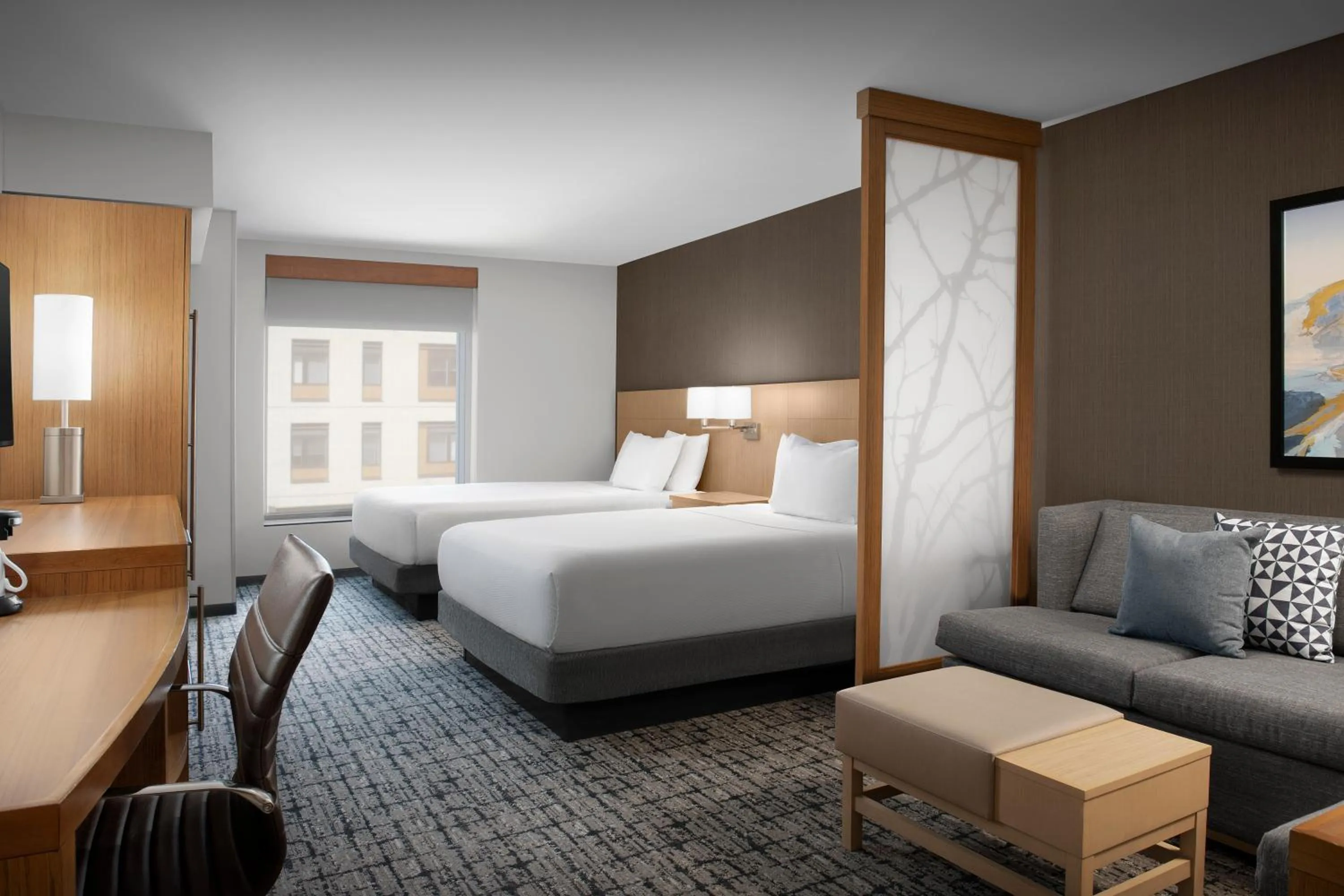 Bedroom, Bed in Hyatt Place Boulder Pearl Street - Newly Renovated